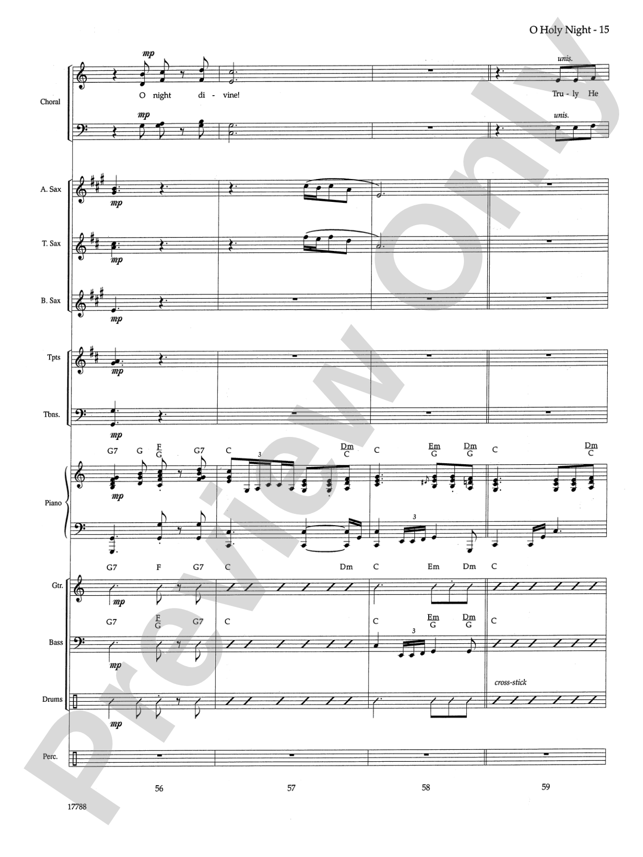 O Holy Night: Choral SoundPax