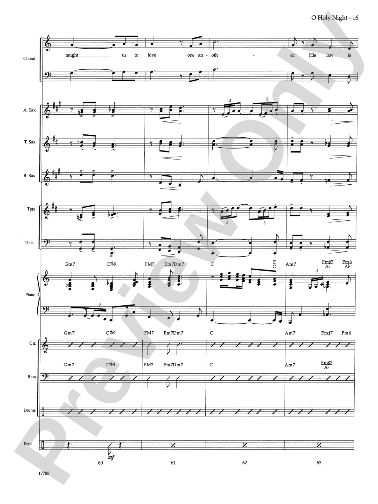 O Holy Night: Choral SoundPax