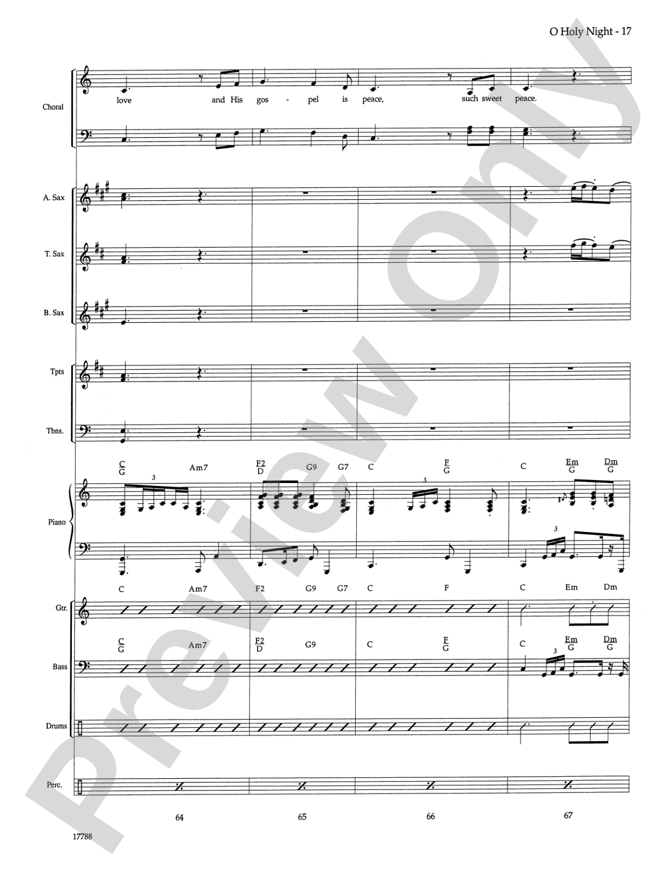 O Holy Night: Choral SoundPax