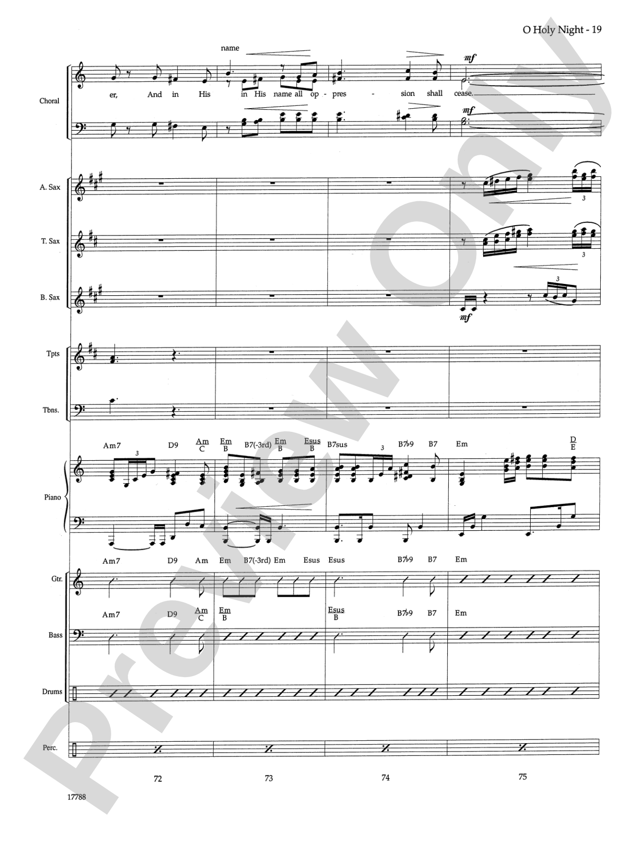 O Holy Night: Choral SoundPax