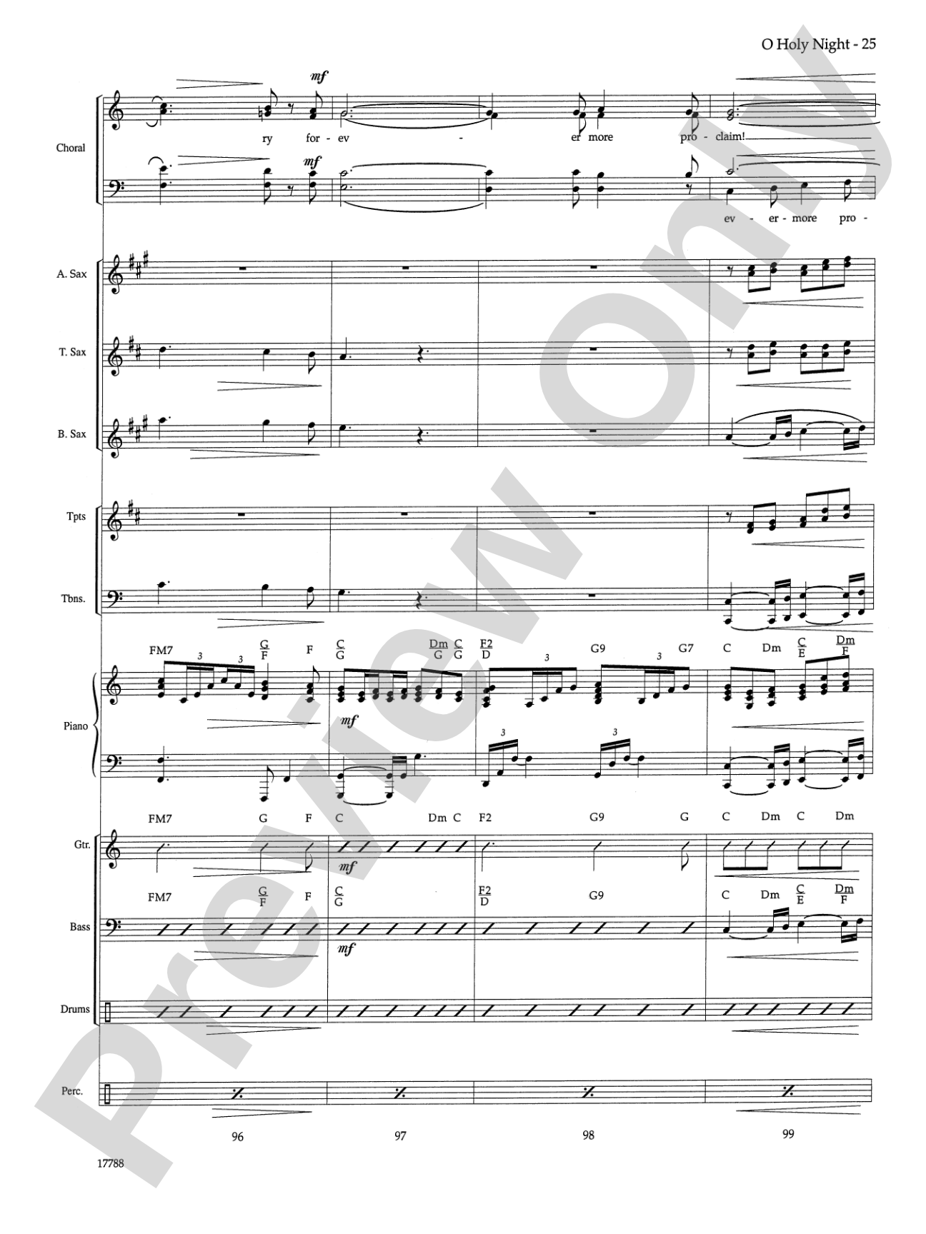 O Holy Night: Choral SoundPax