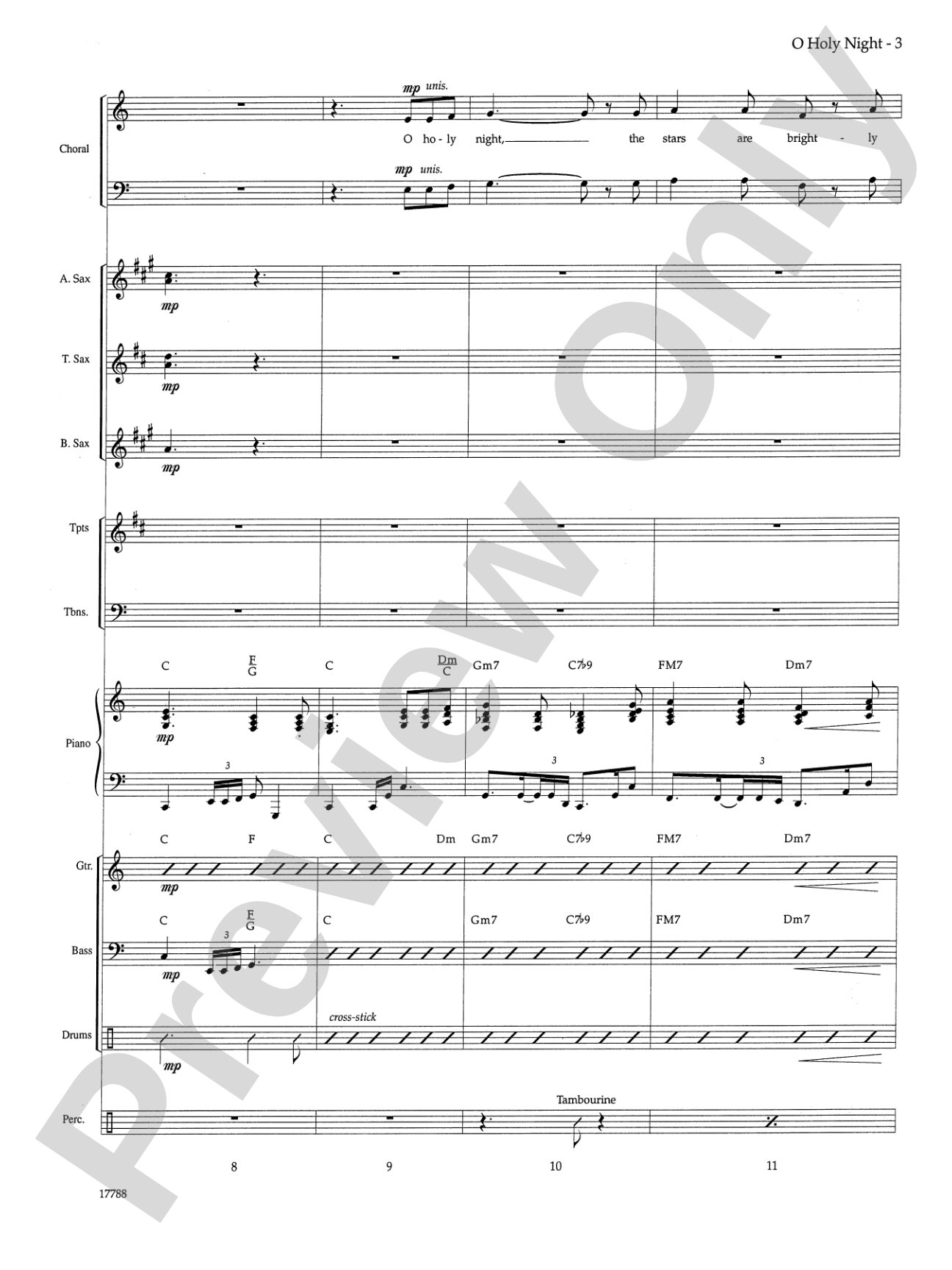 O Holy Night: Choral SoundPax