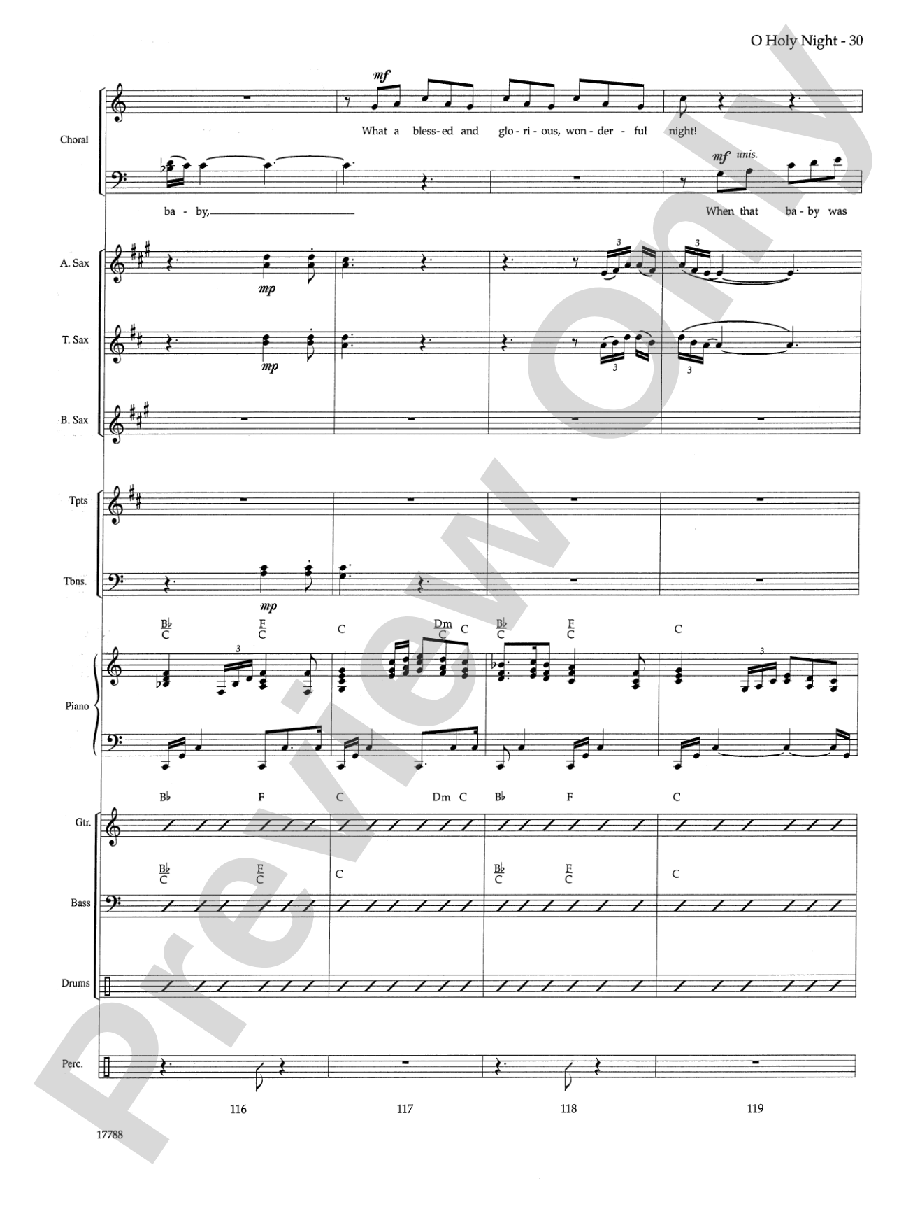 O Holy Night: Choral SoundPax