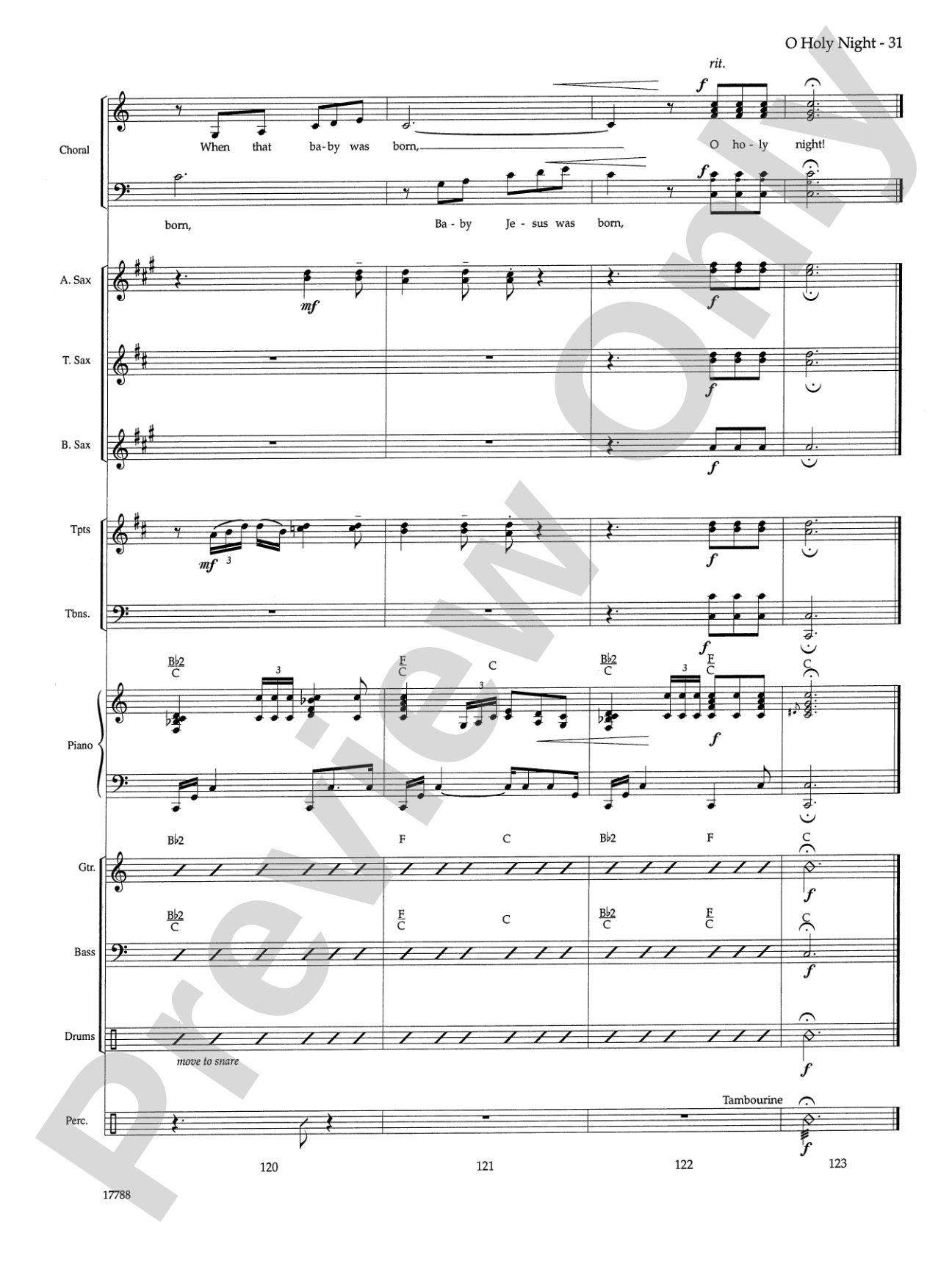 O Holy Night: Choral SoundPax