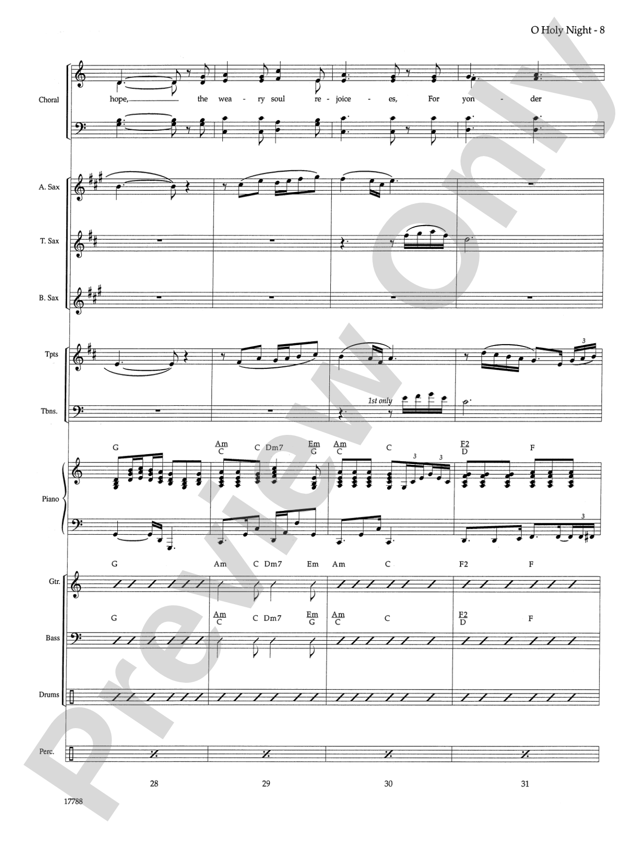 O Holy Night: Choral SoundPax