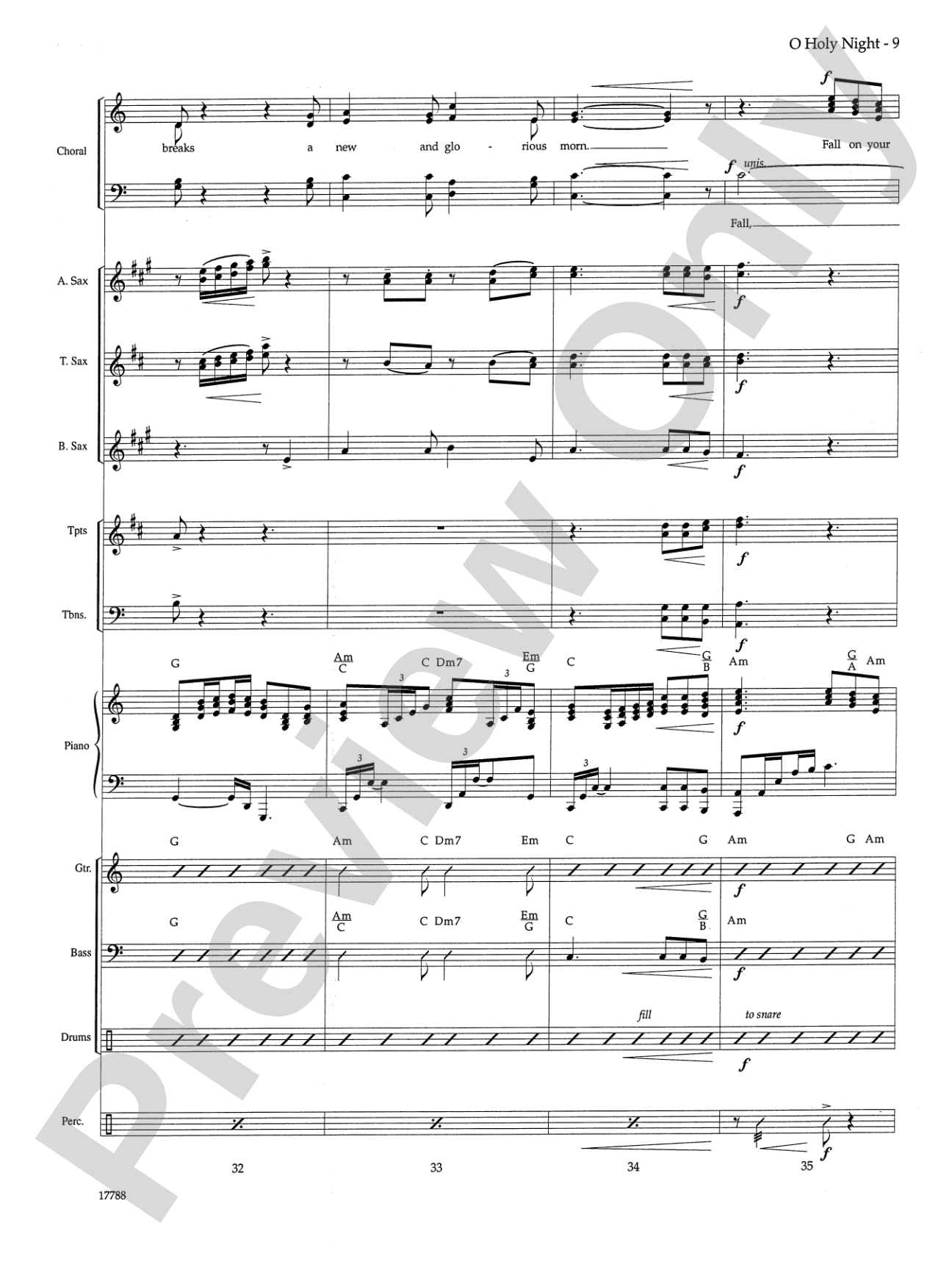 O Holy Night: Choral SoundPax