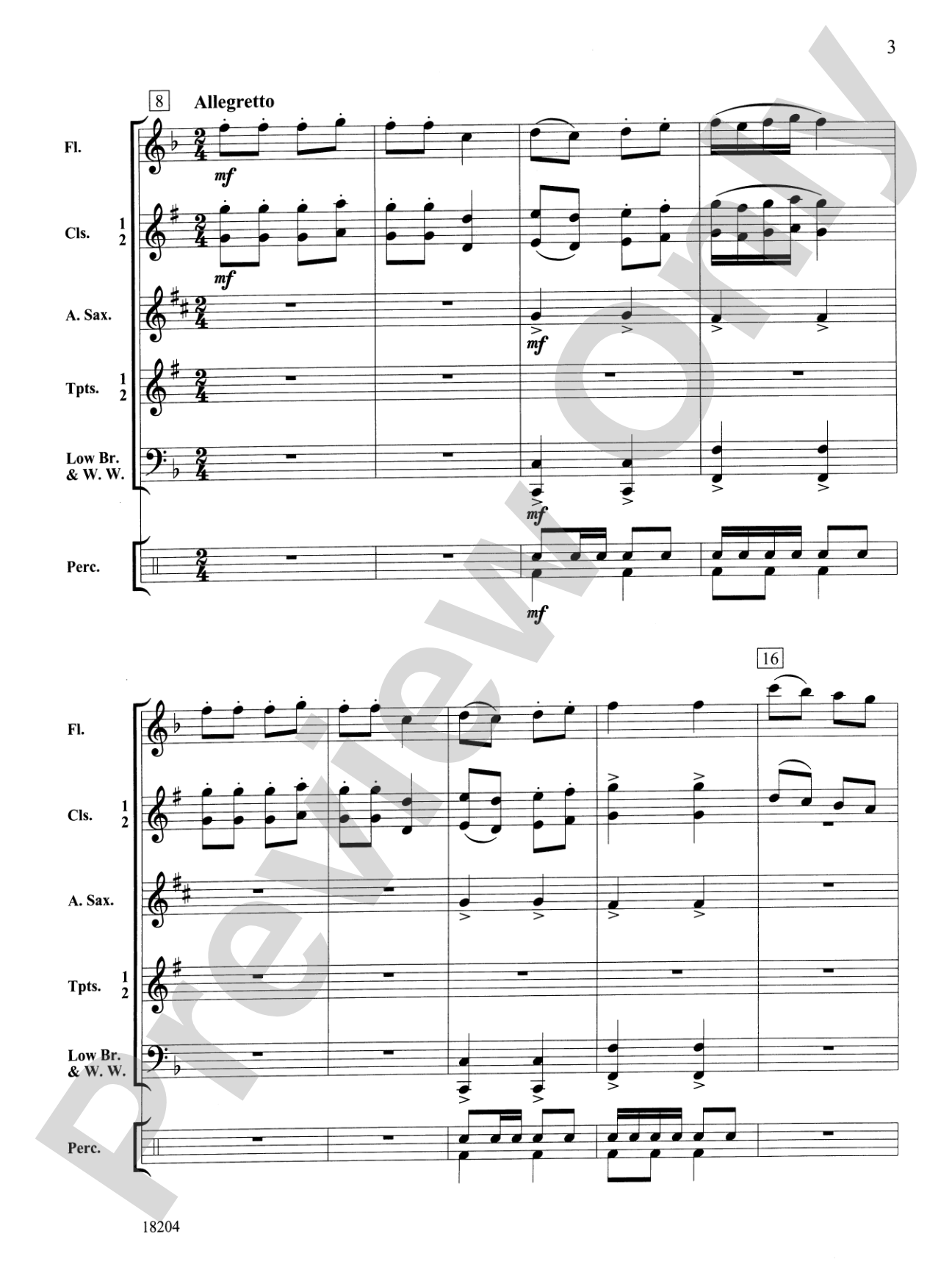 Carols in Concert: Concert Band Conductor Score & Parts