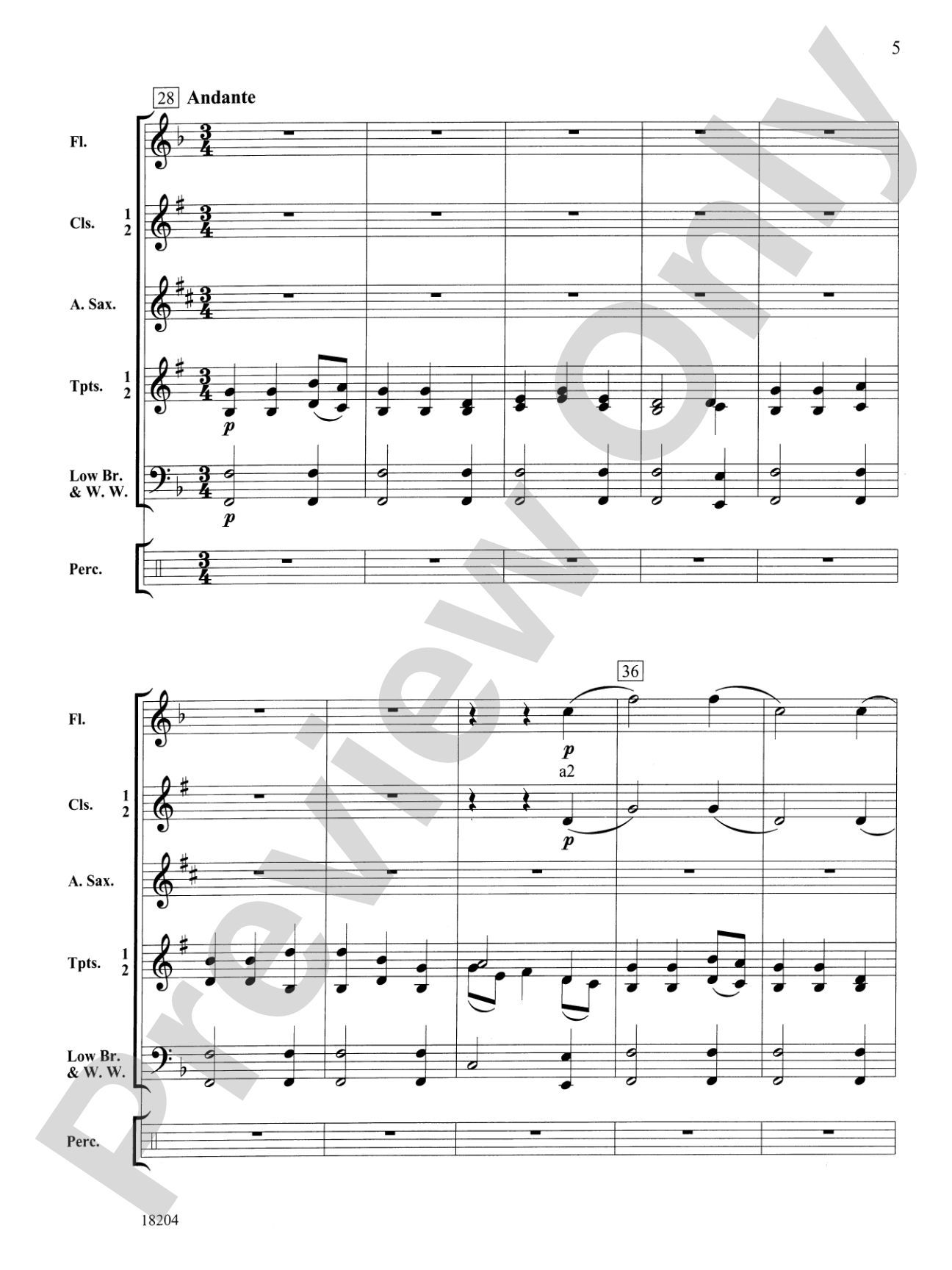 Carols in Concert: Concert Band Conductor Score & Parts