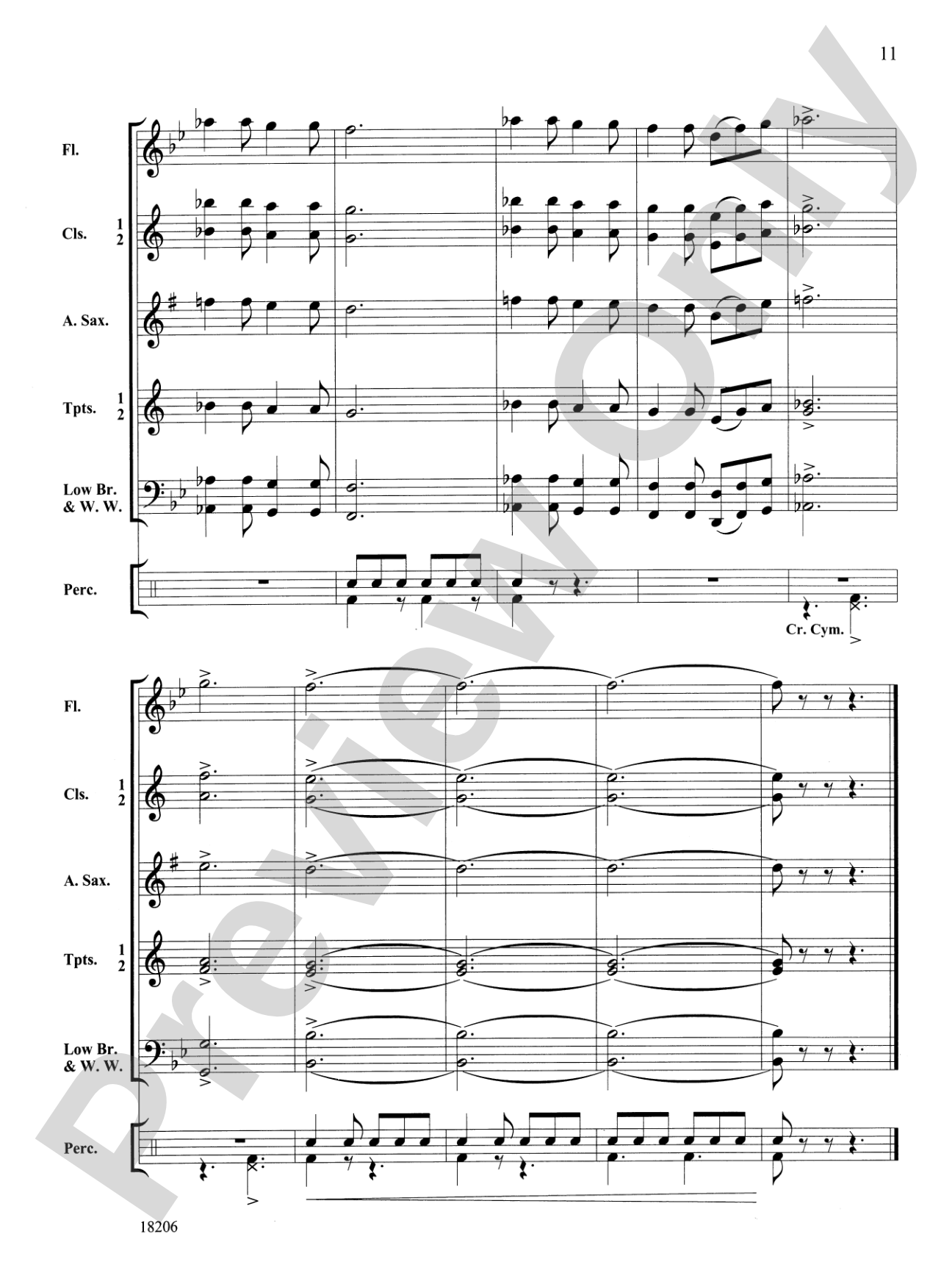 Nothin' but the Blues: Concert Band Conductor Score & Parts