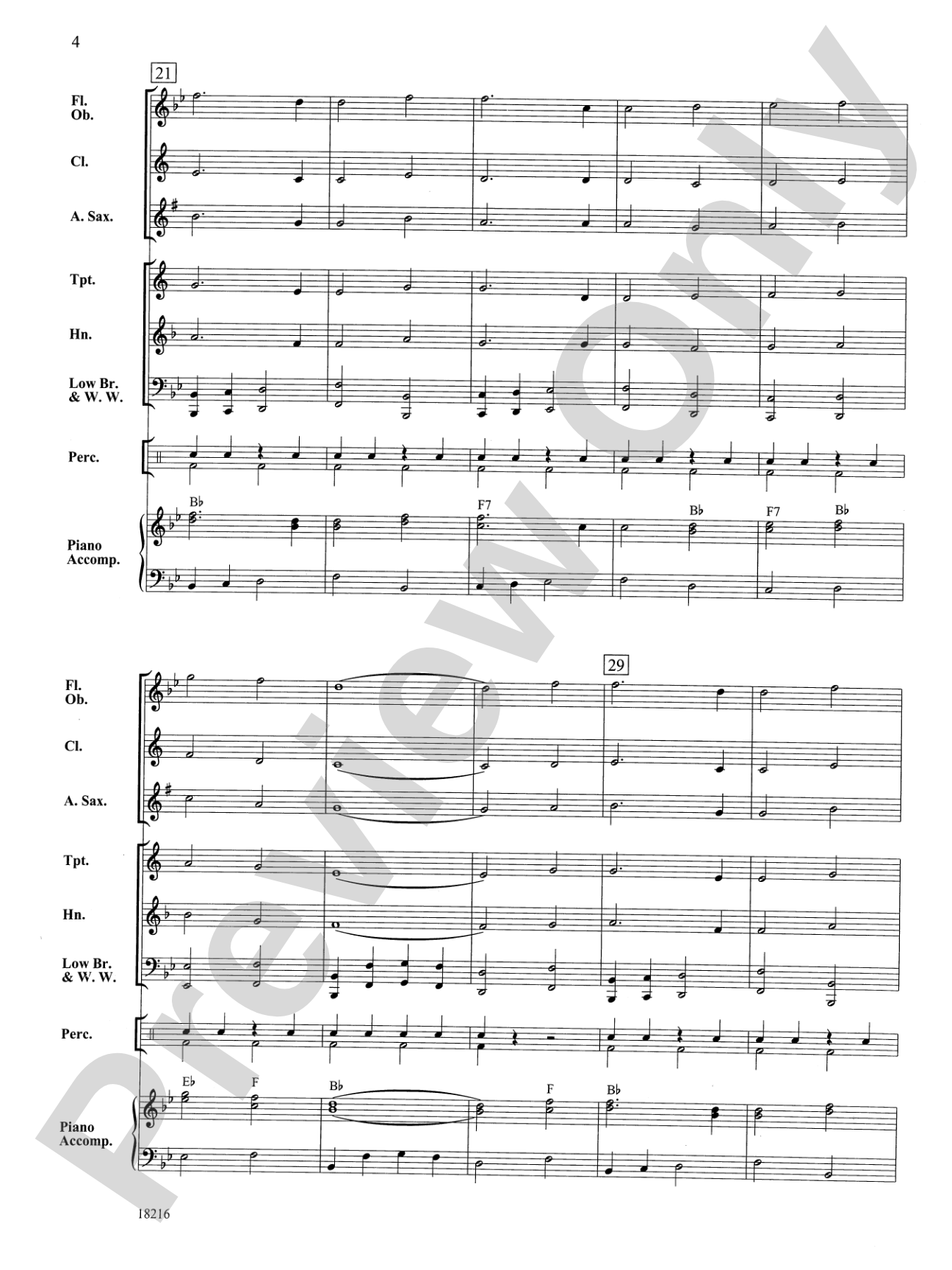 Yankee Spirit March: Concert Band Conductor Score & Parts