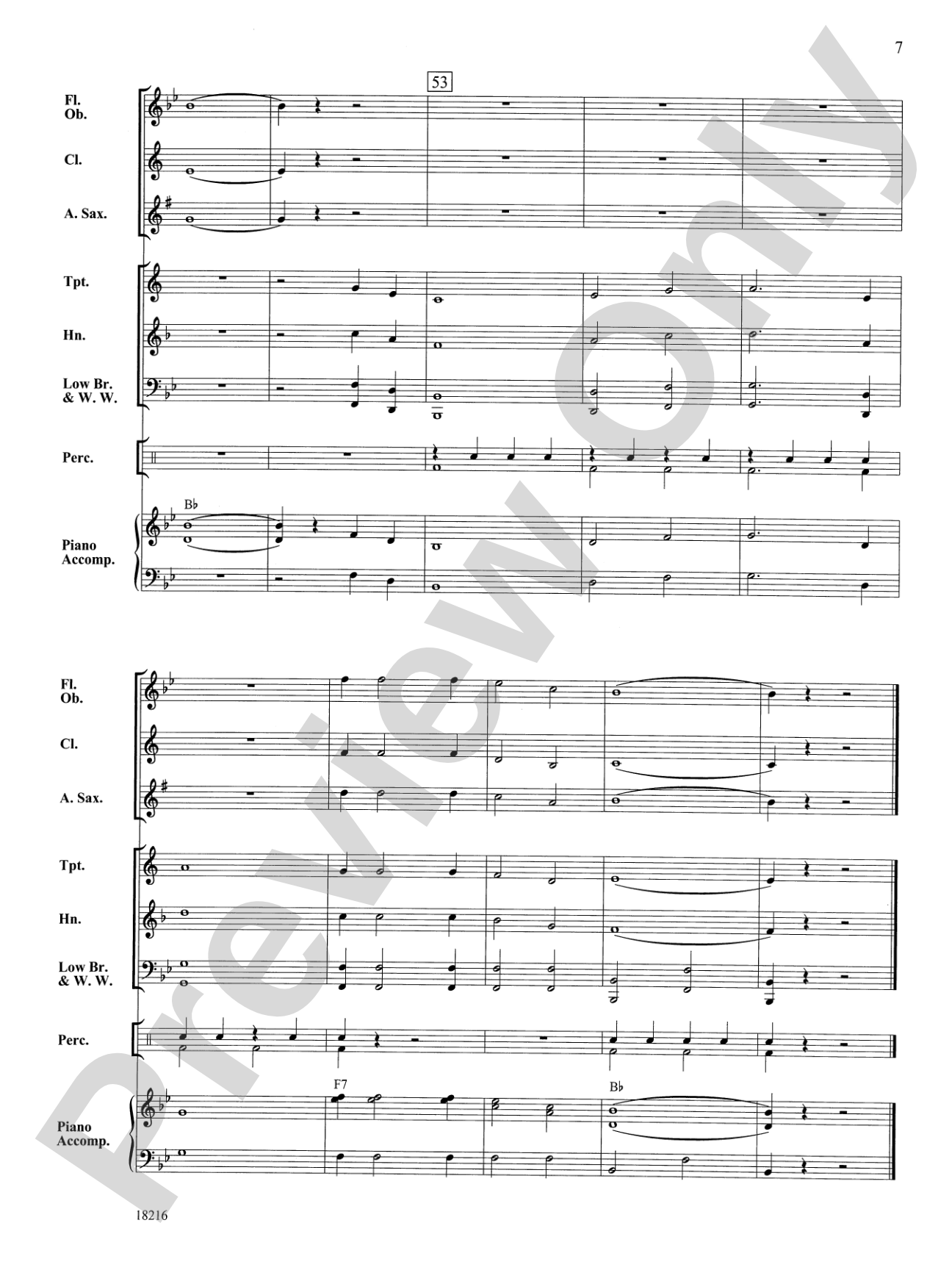 Yankee Spirit March: Concert Band Conductor Score & Parts