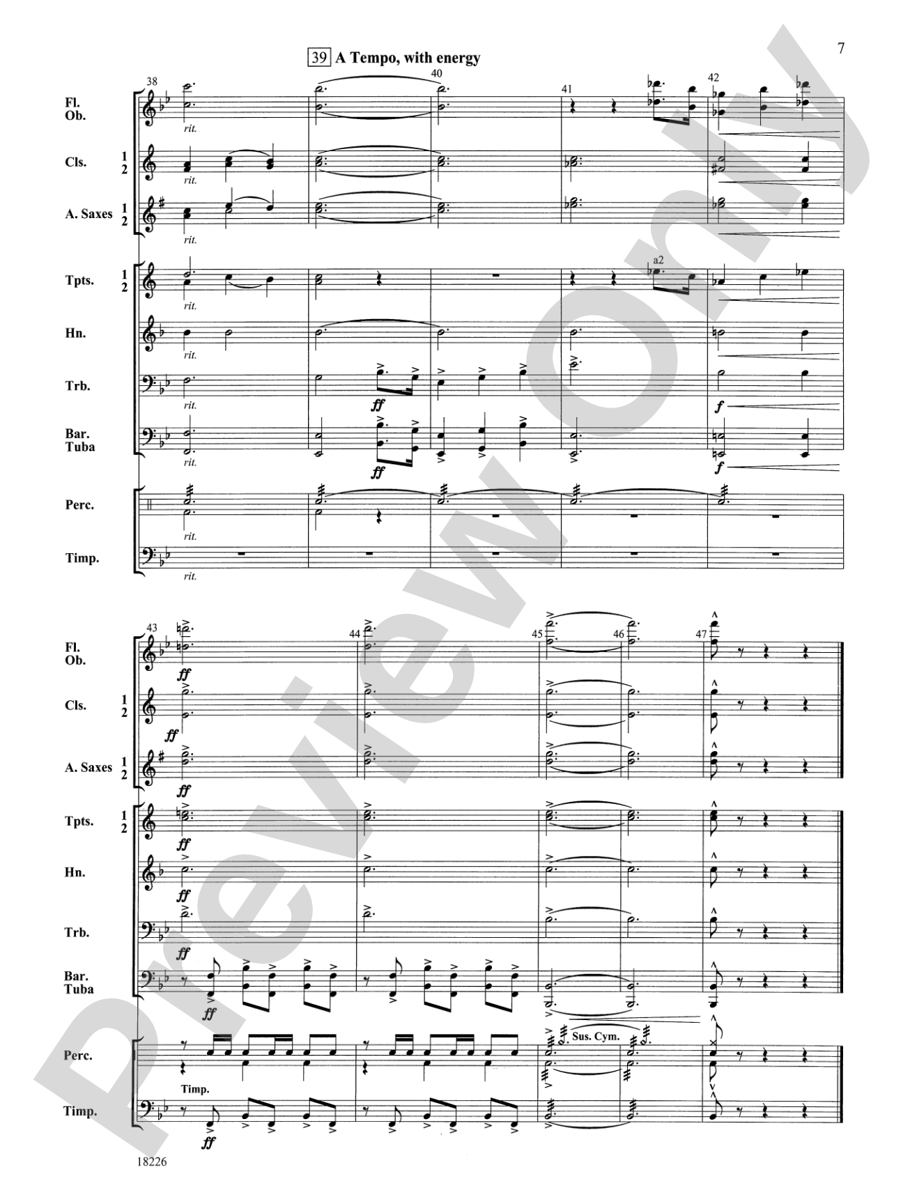 The Star Spangled Banner: Concert Band Conductor Score & Parts