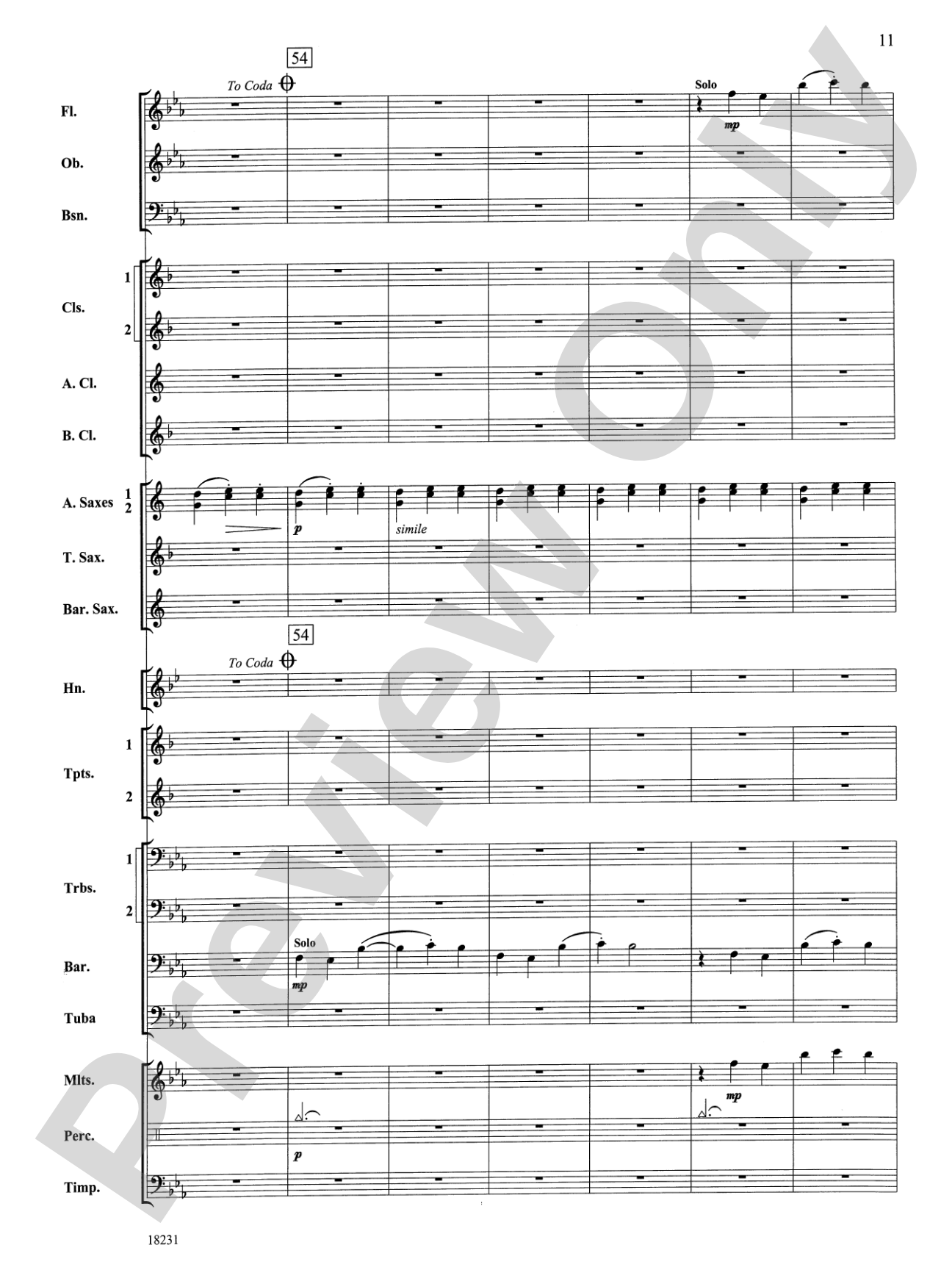 In a French Garden: Concert Band Conductor Score & Parts