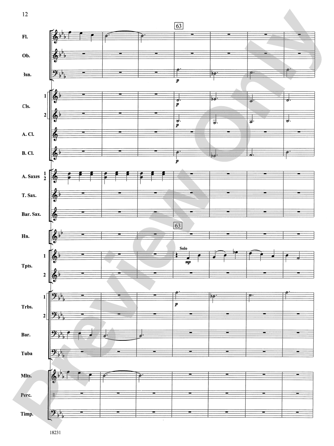 In a French Garden: Concert Band Conductor Score & Parts