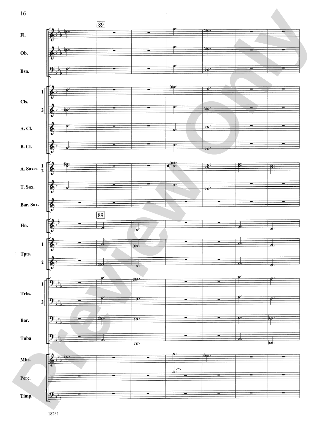 In a French Garden: Concert Band Conductor Score & Parts