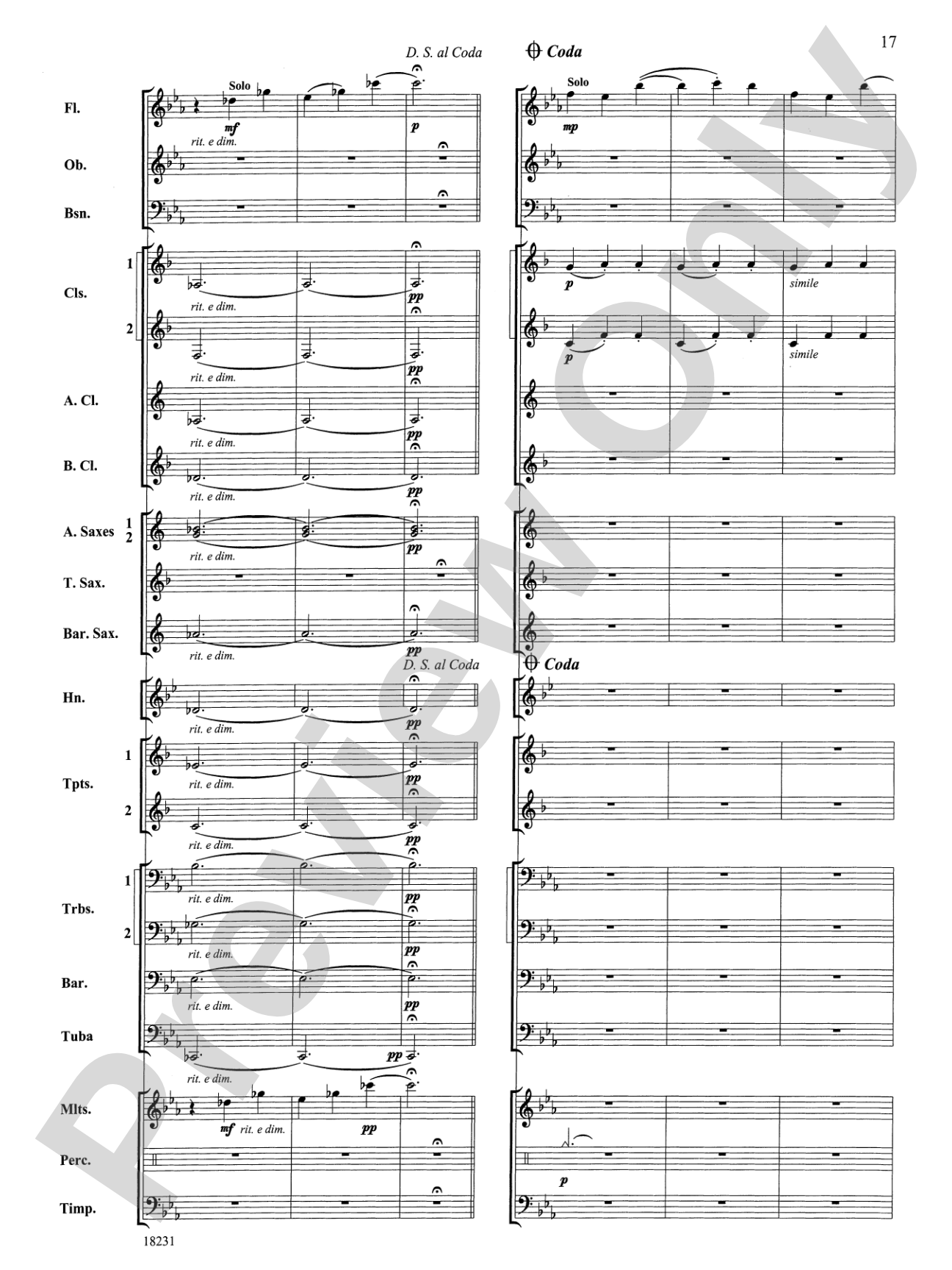 In a French Garden: Concert Band Conductor Score & Parts