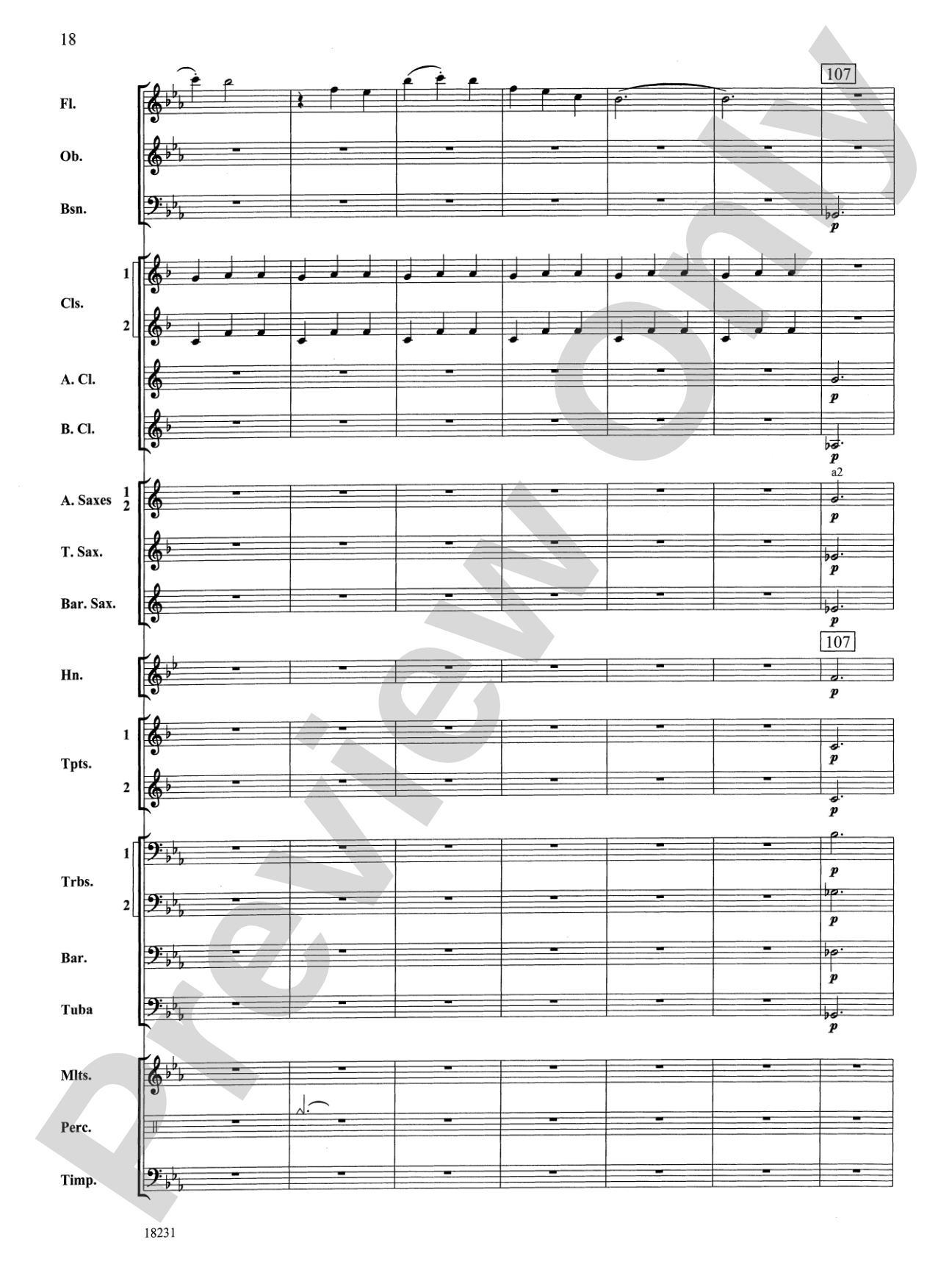 In a French Garden: Concert Band Conductor Score & Parts