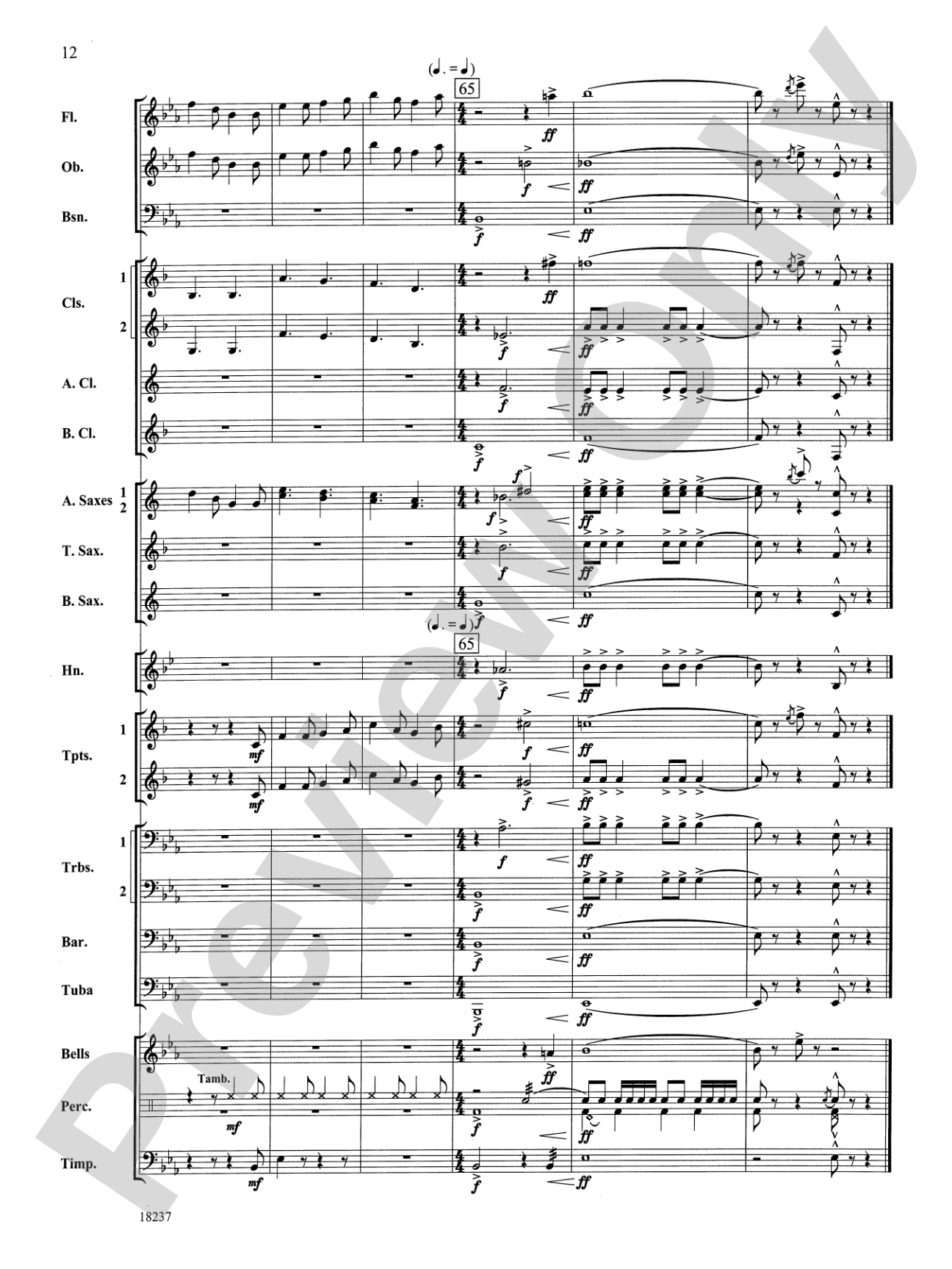 Twenty Carols in 2 Minutes: Concert Band Conductor Score & Parts
