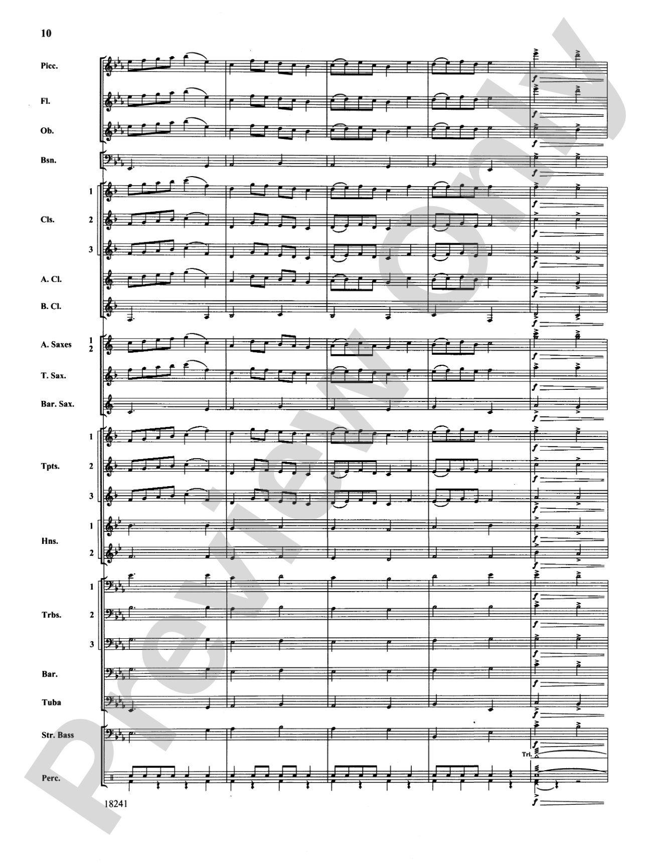 Canterbury Walk: Concert Band Conductor Score & Parts