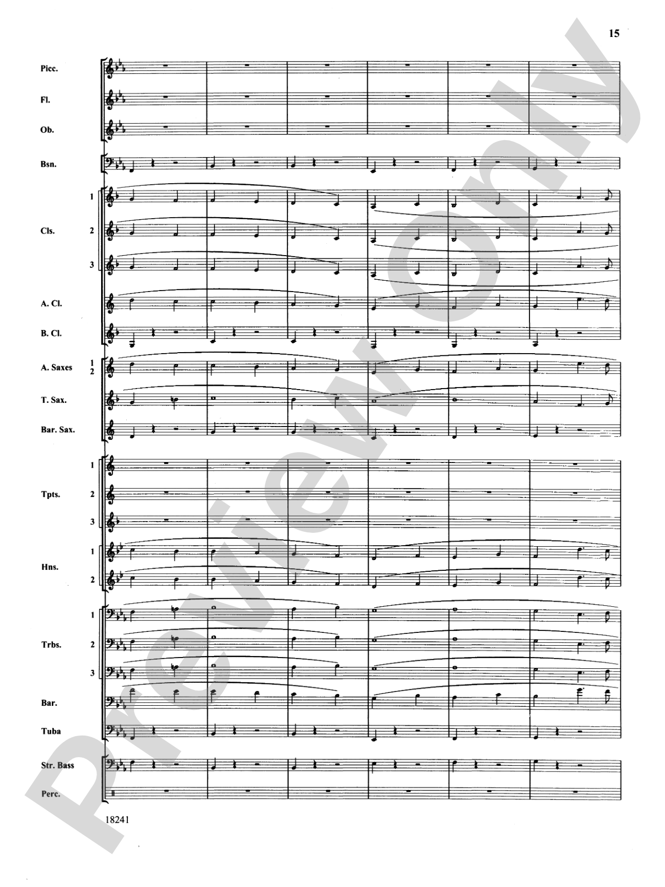 Canterbury Walk: Concert Band Conductor Score & Parts