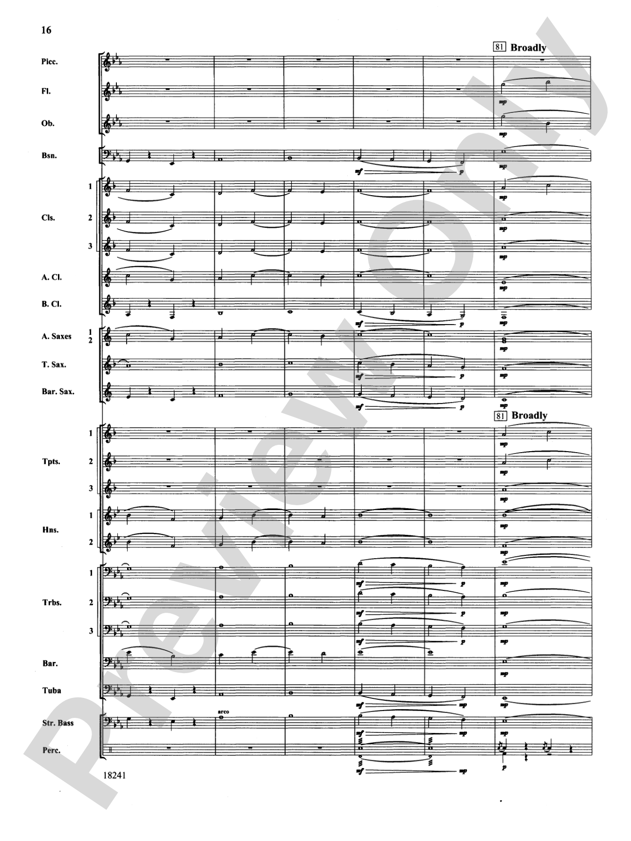 Canterbury Walk: Concert Band Conductor Score & Parts