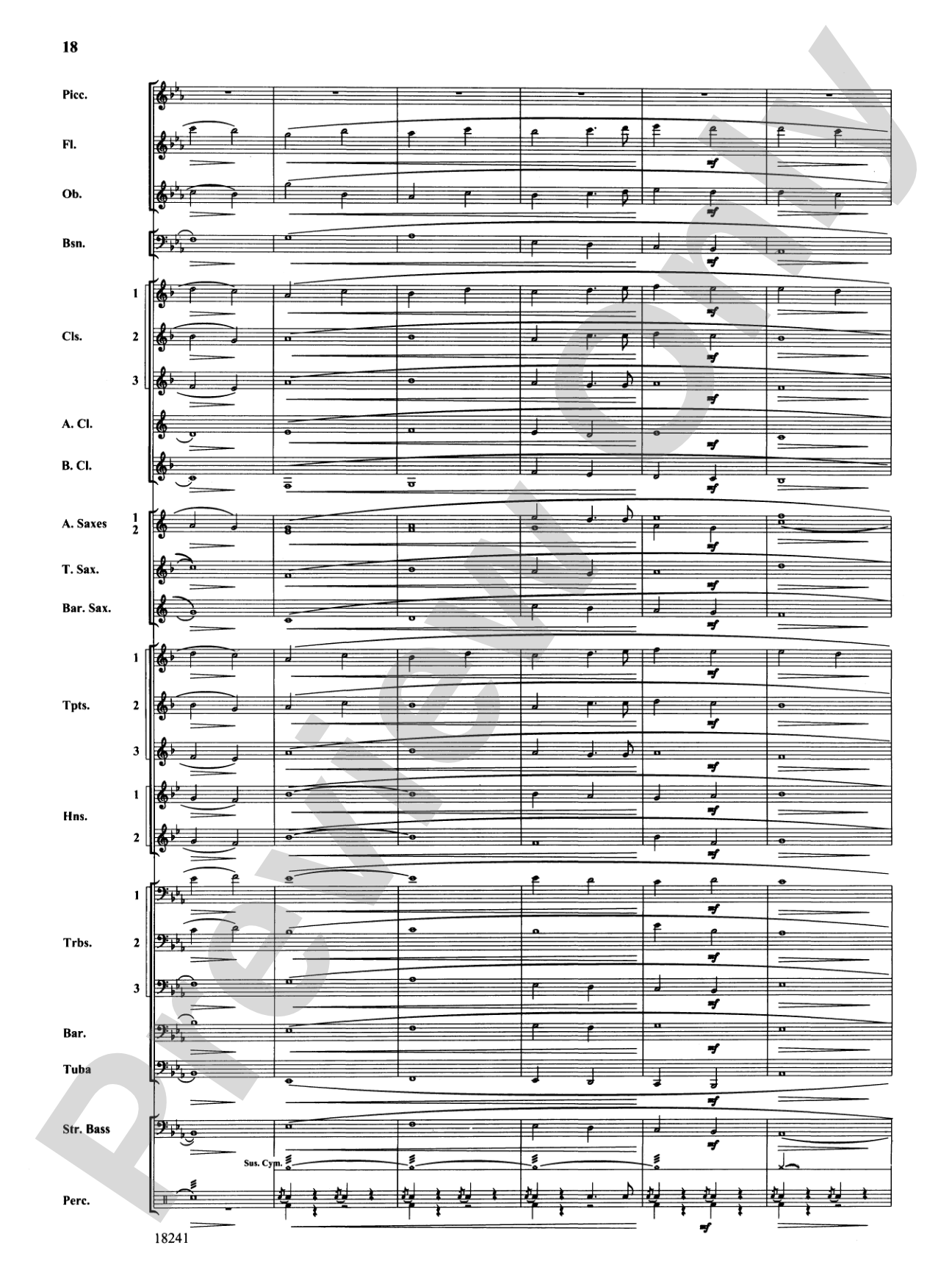 Canterbury Walk: Concert Band Conductor Score & Parts