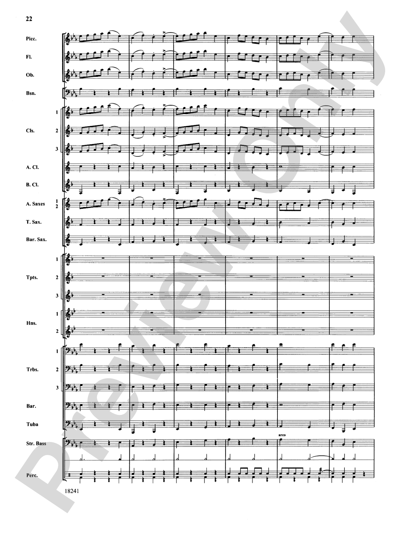 Canterbury Walk: Concert Band Conductor Score & Parts