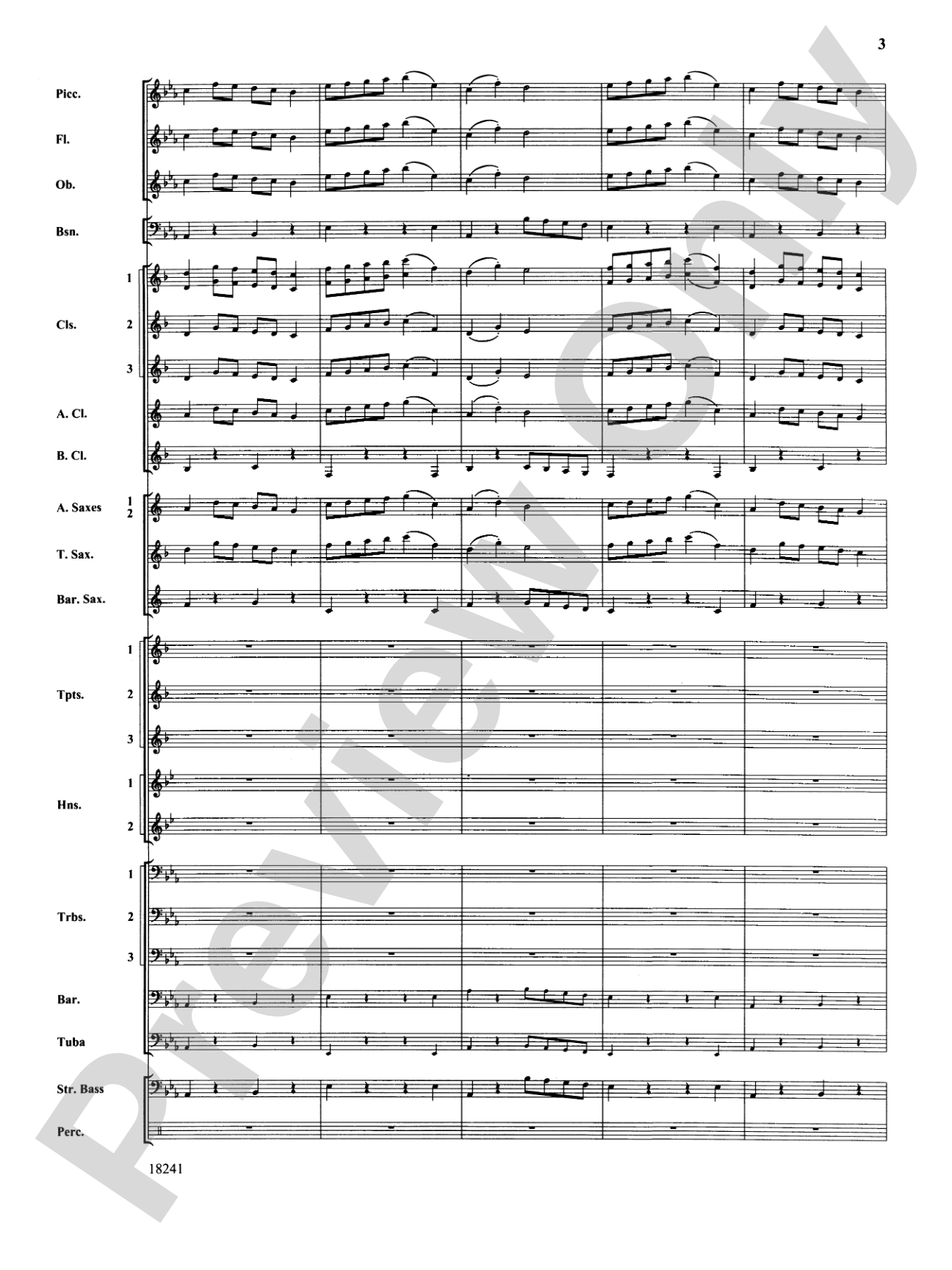Canterbury Walk: Concert Band Conductor Score & Parts