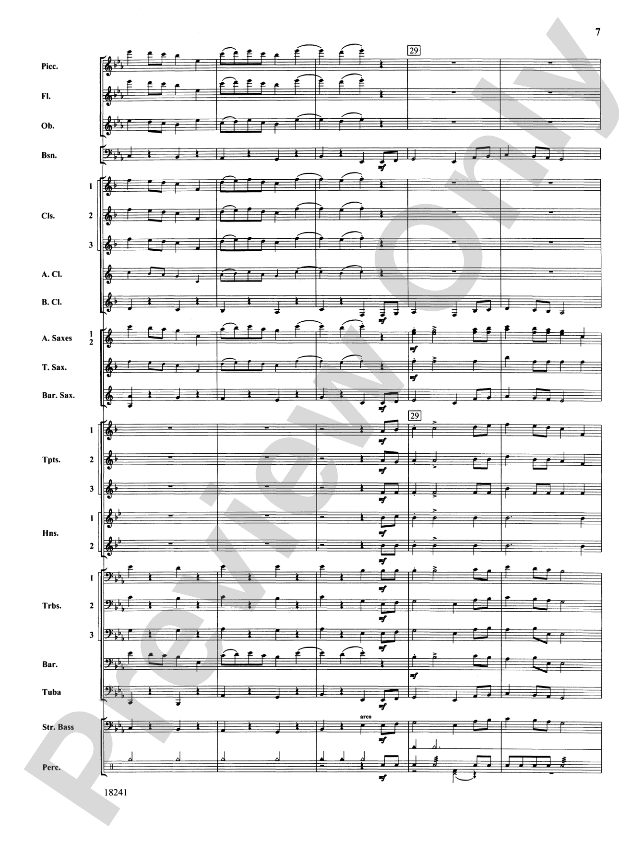 Canterbury Walk: Concert Band Conductor Score & Parts
