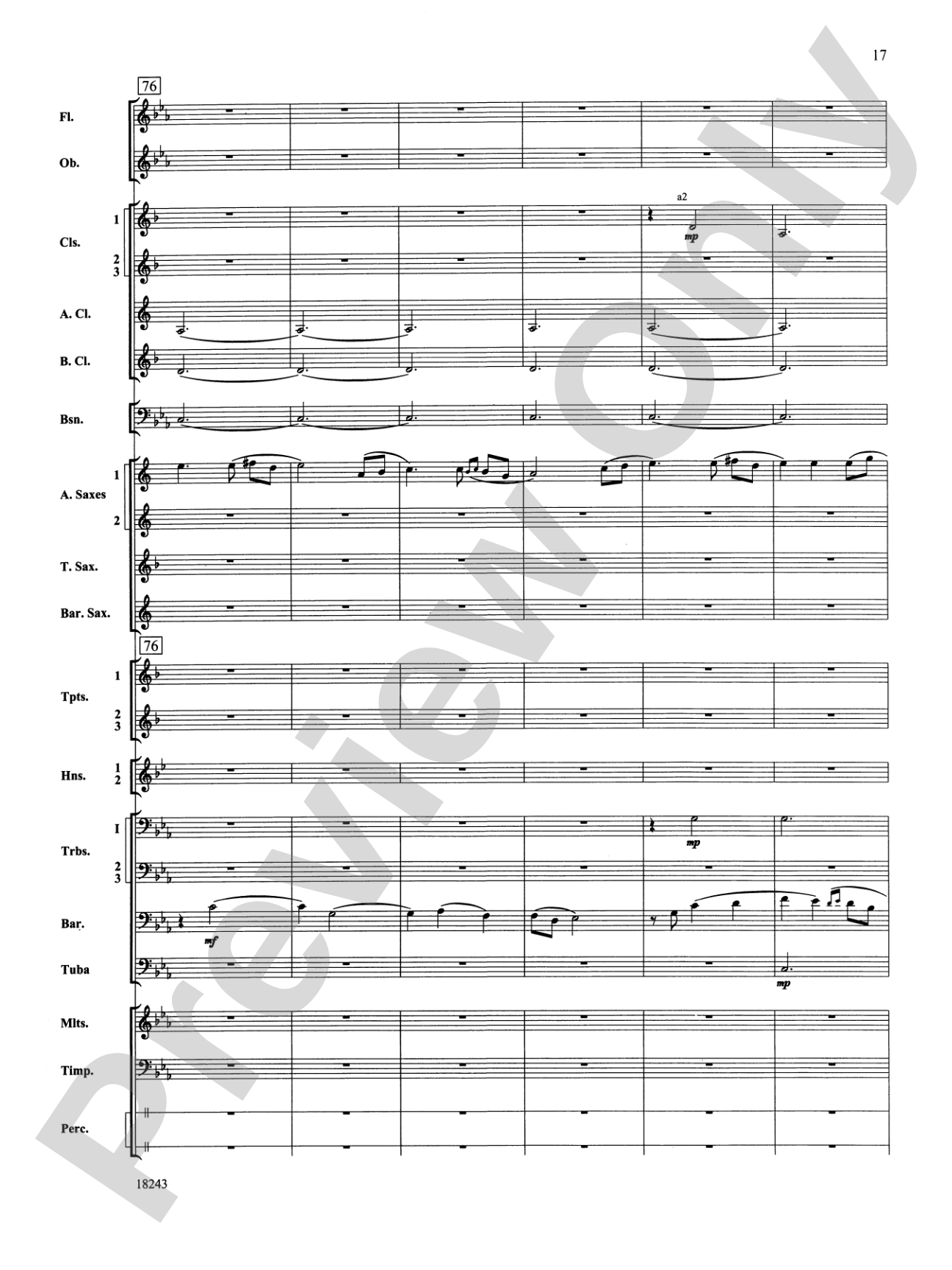 A Longford Legend: Concert Band Conductor Score & Parts