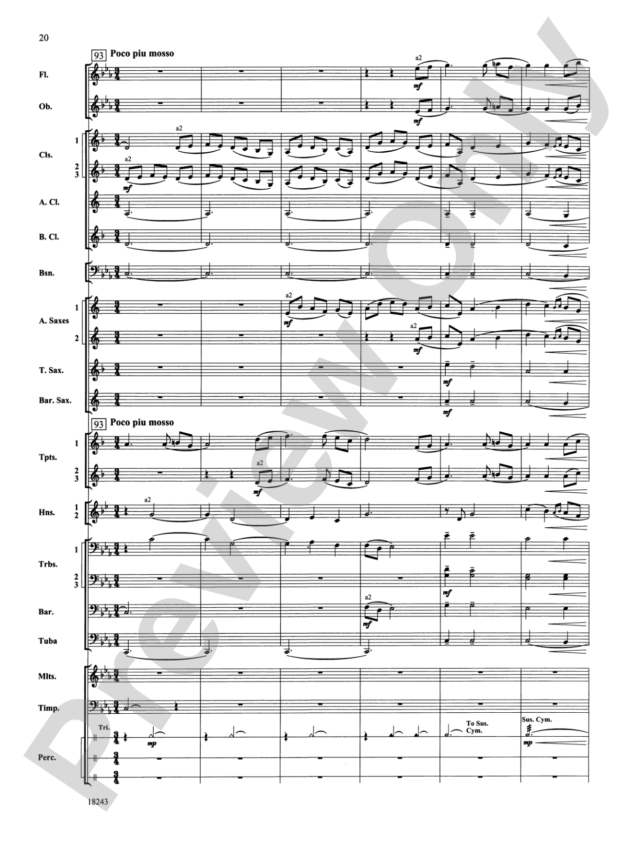 A Longford Legend: Concert Band Conductor Score & Parts