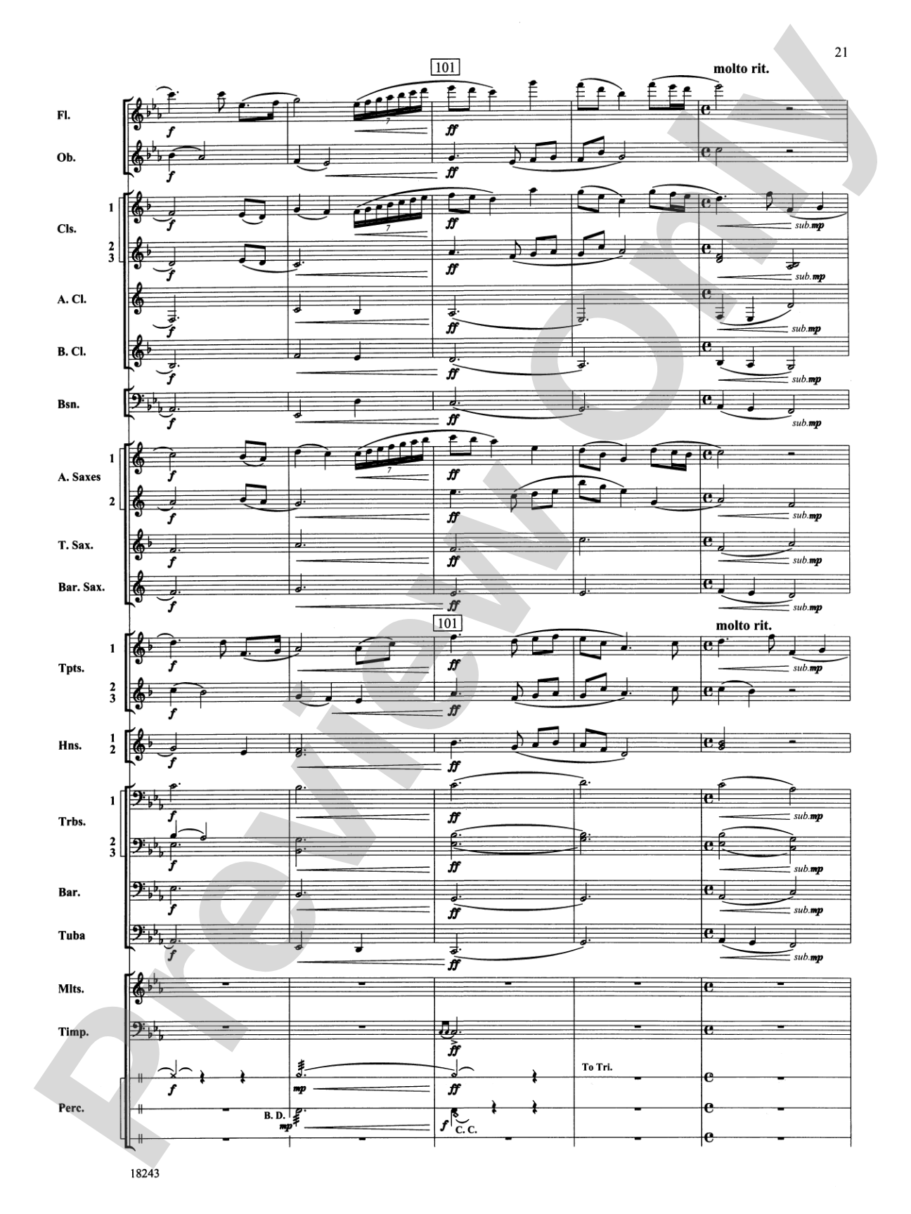 A Longford Legend: Concert Band Conductor Score & Parts