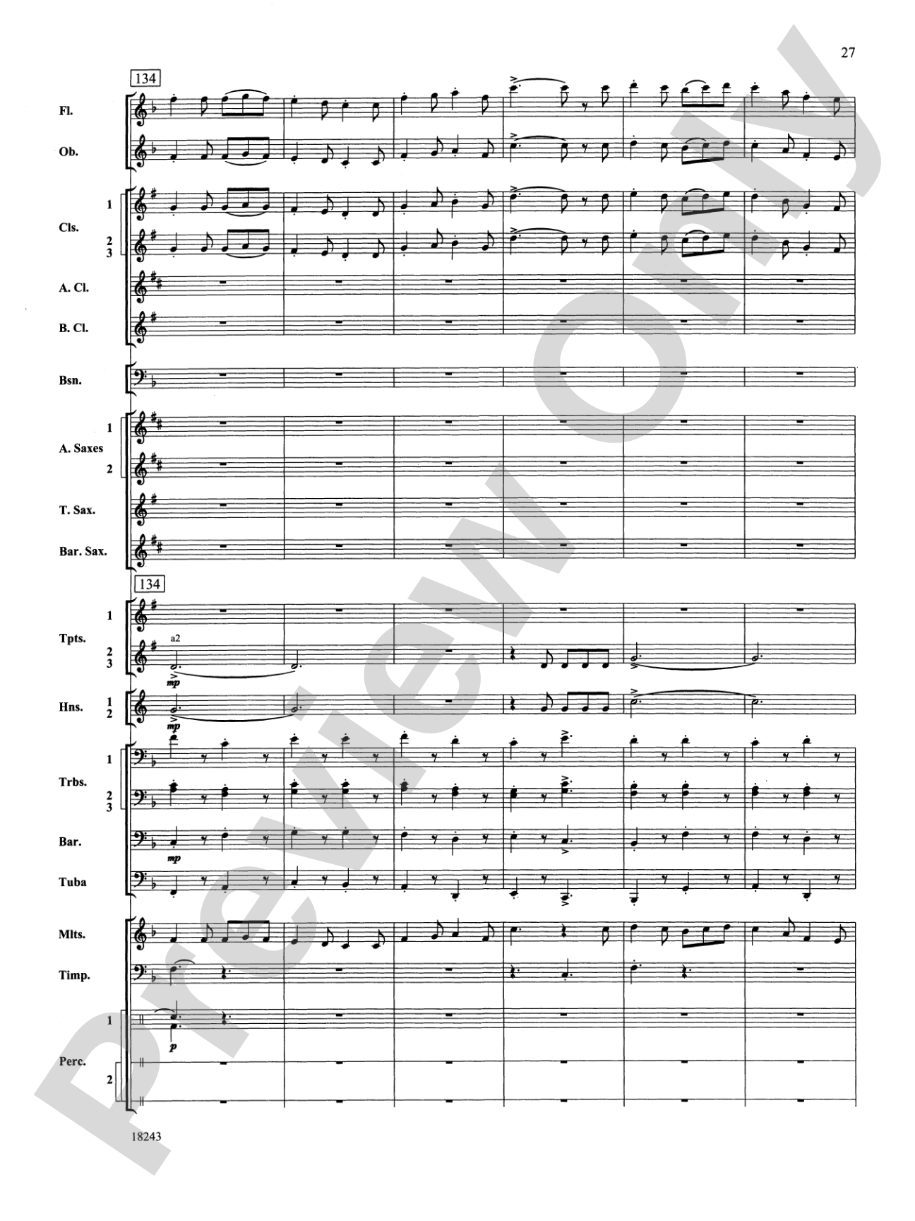 A Longford Legend: Concert Band Conductor Score & Parts