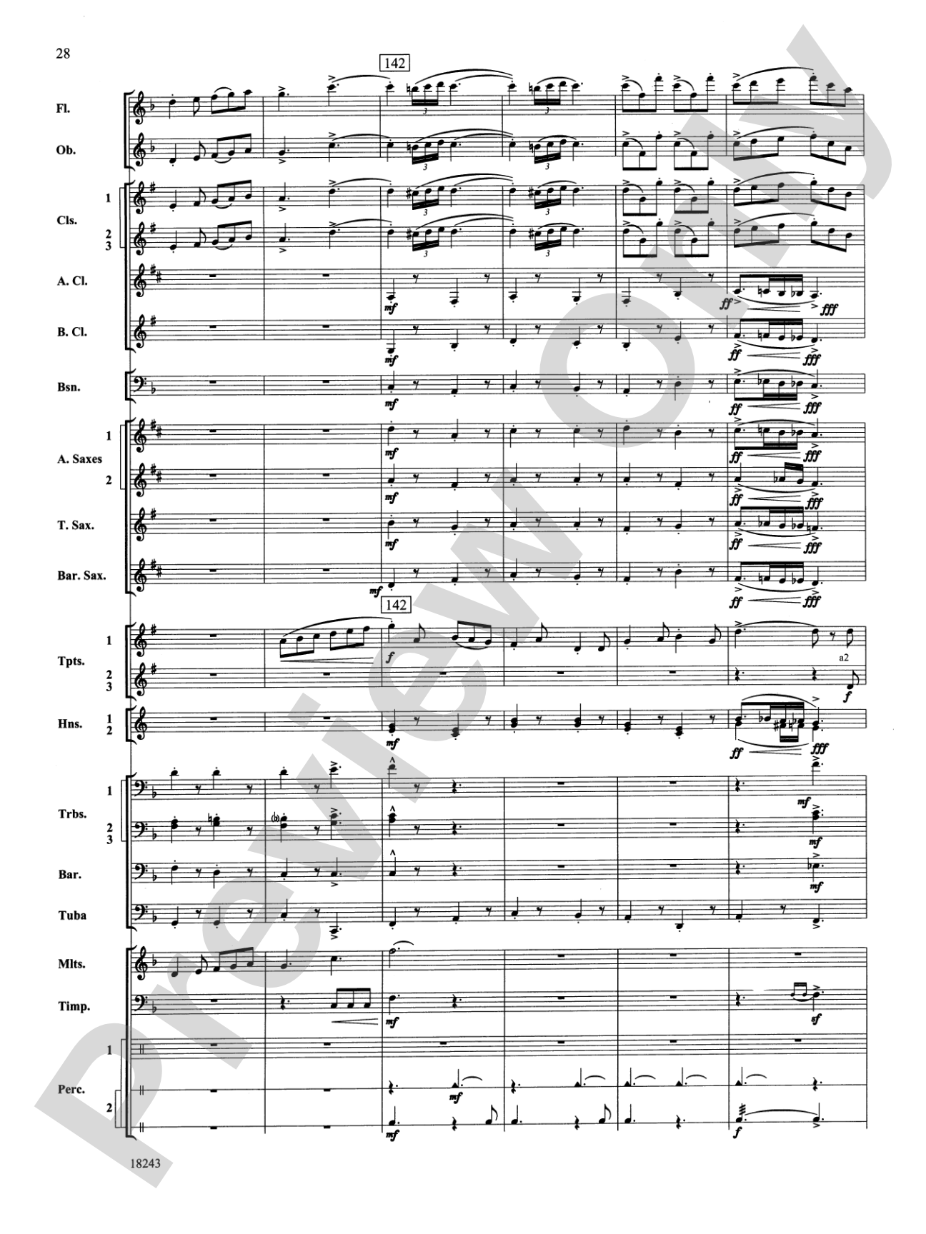 A Longford Legend: Concert Band Conductor Score & Parts