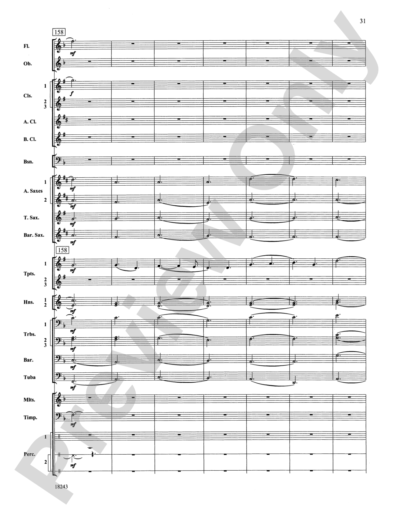 A Longford Legend: Concert Band Conductor Score & Parts