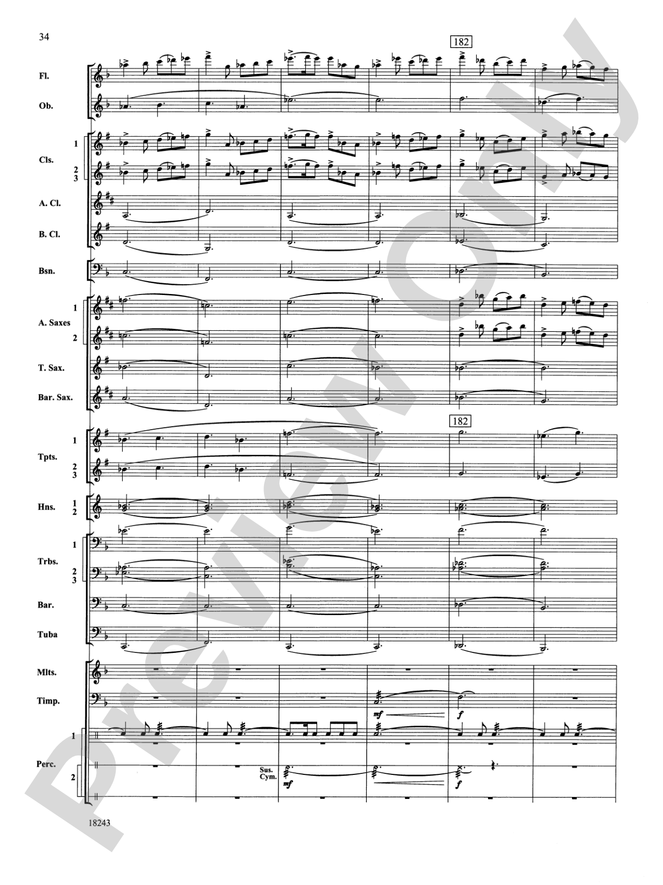 A Longford Legend: Concert Band Conductor Score & Parts