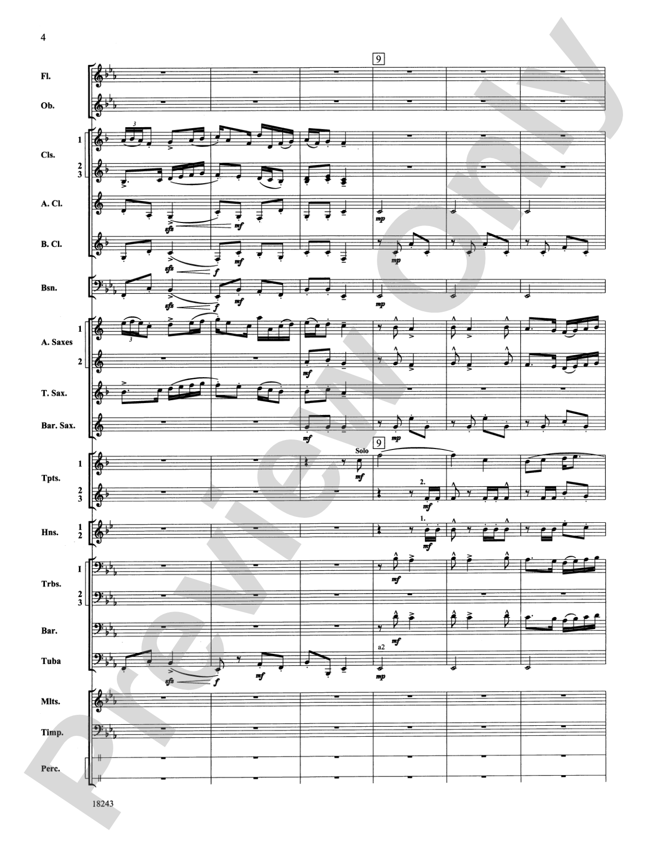 A Longford Legend: Concert Band Conductor Score & Parts