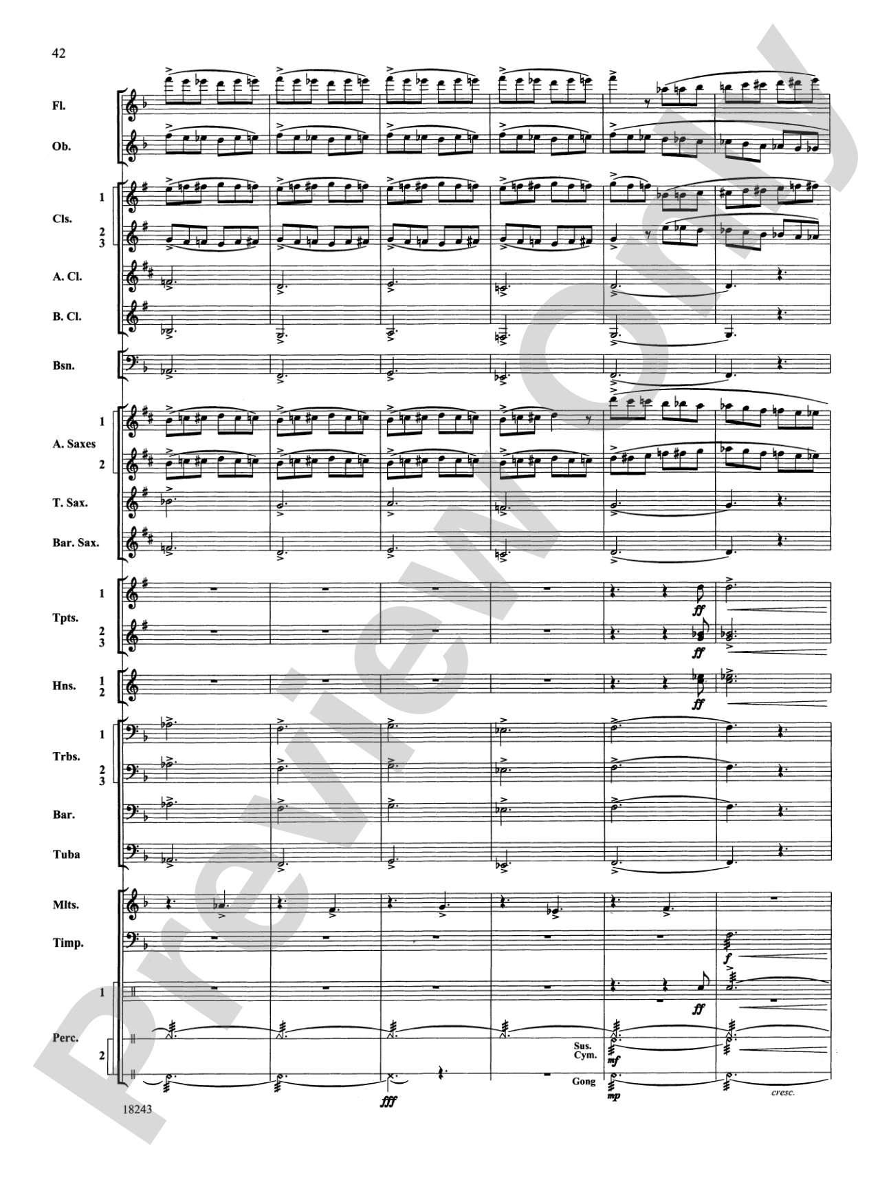 A Longford Legend: Concert Band Conductor Score & Parts