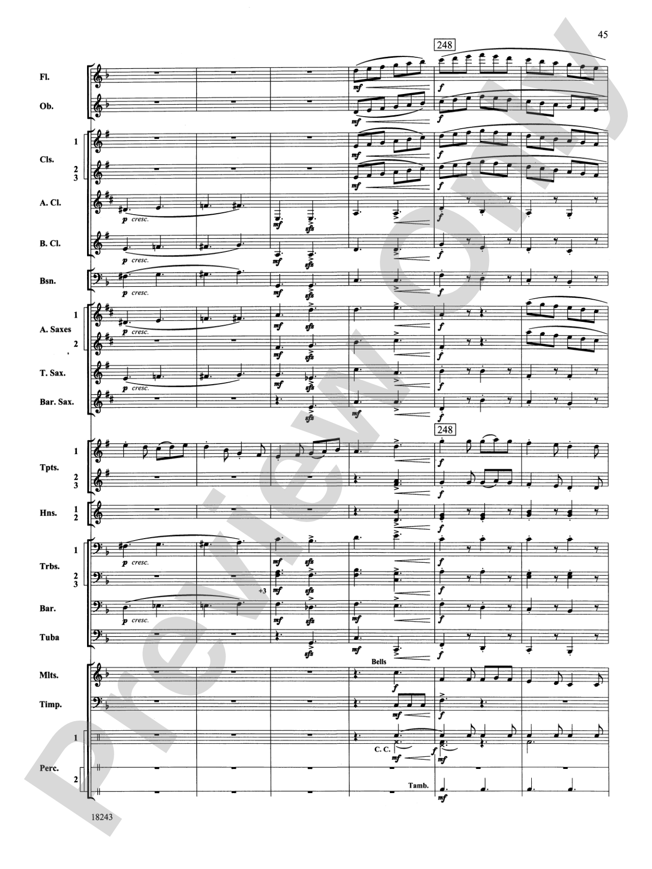 A Longford Legend: Concert Band Conductor Score & Parts