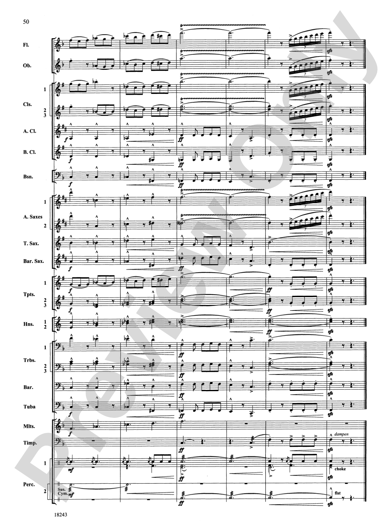 A Longford Legend: Concert Band Conductor Score & Parts