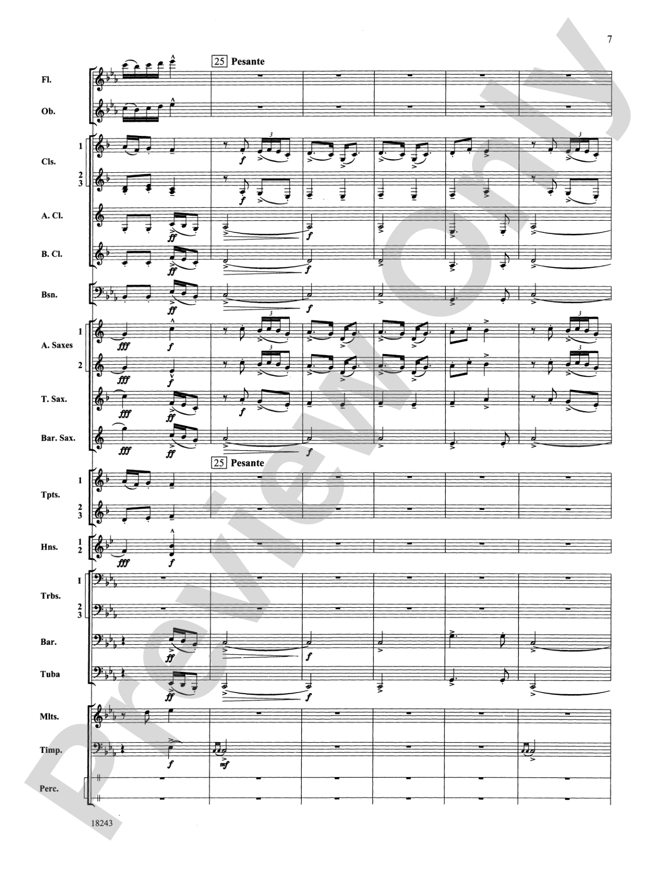 A Longford Legend: Concert Band Conductor Score & Parts