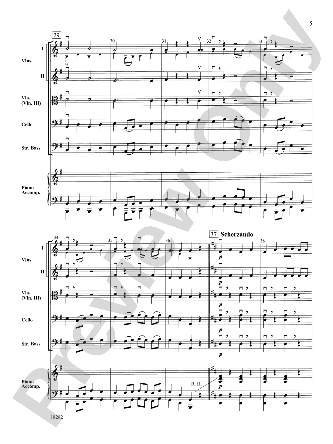 Festive Dance: String Orchestra Conductor Score & Parts