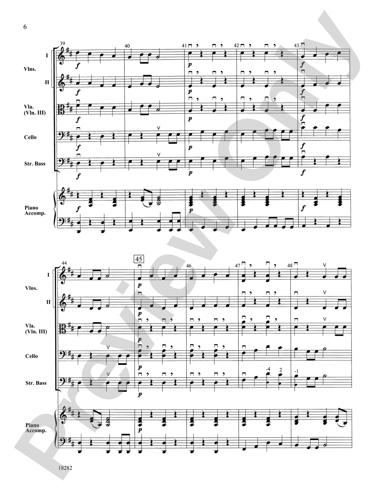 Festive Dance: String Orchestra Conductor Score & Parts