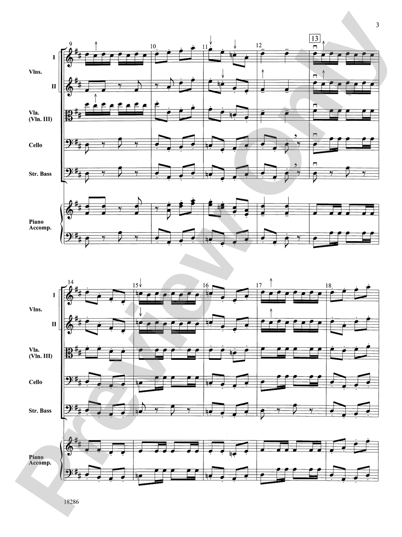 Fiddle Finger Frenzy: String Orchestra Conductor Score & Parts