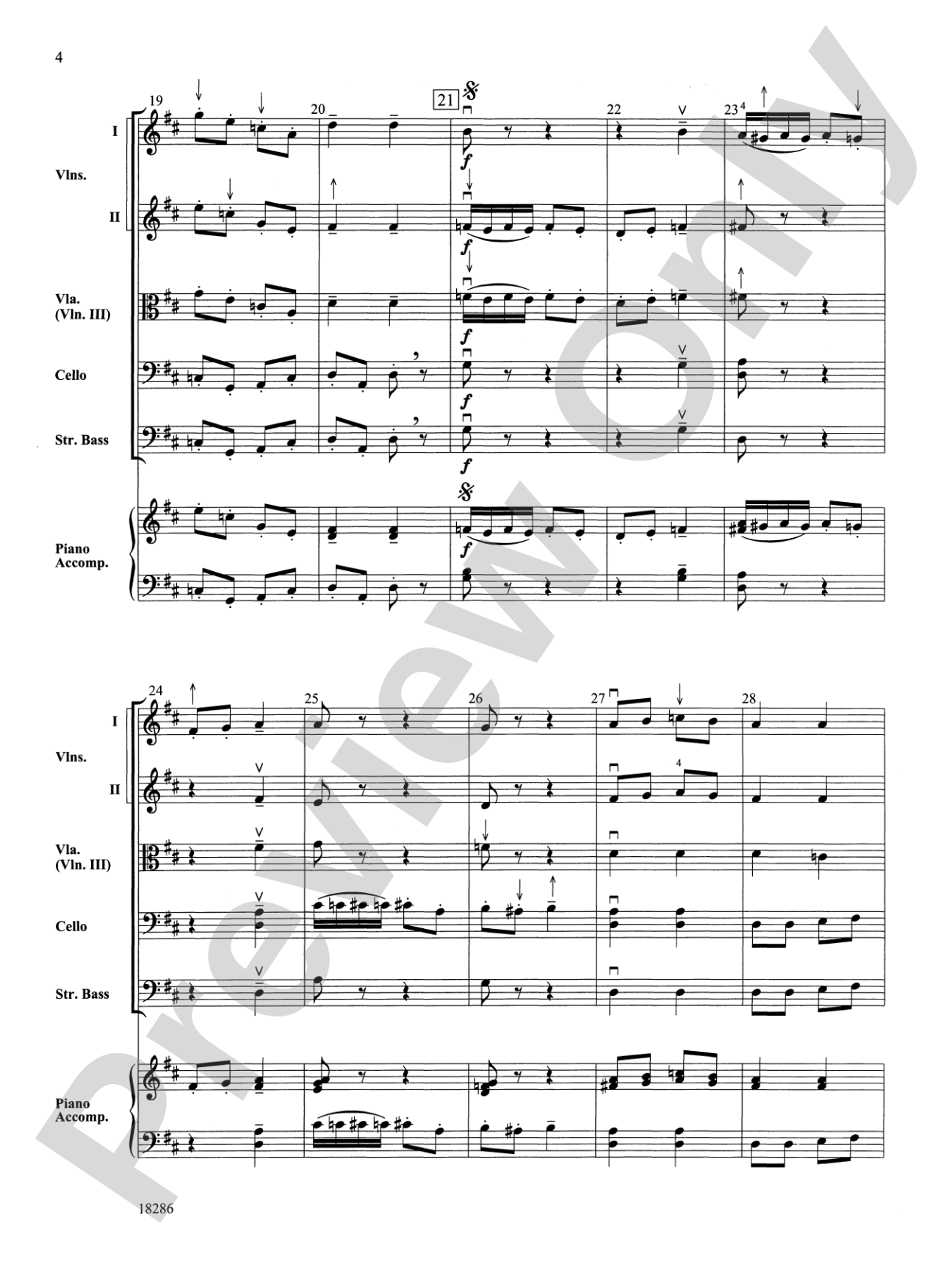 Fiddle Finger Frenzy: String Orchestra Conductor Score & Parts
