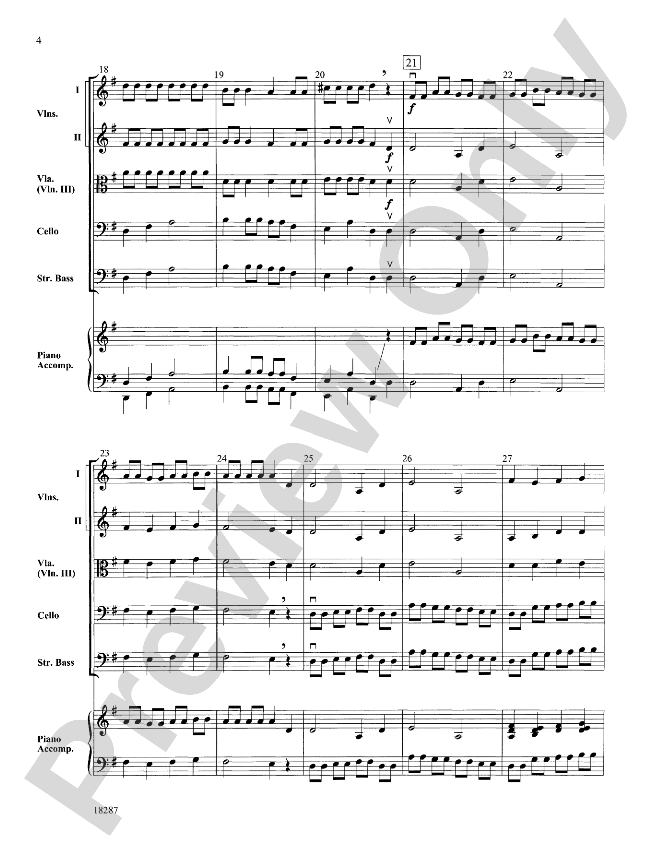 A Perpetual Motion Christmas: String Orchestra Conductor Score & Parts