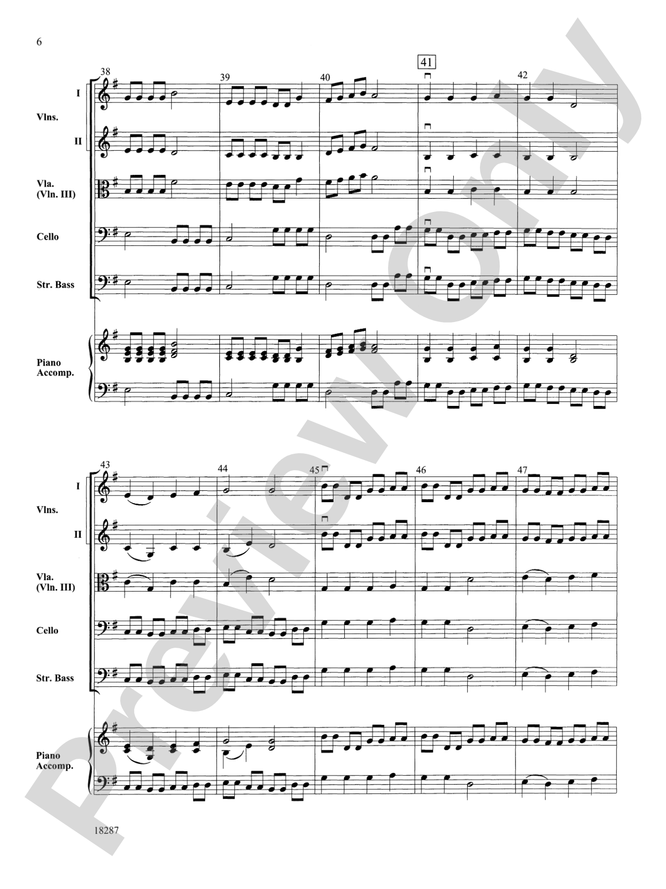 A Perpetual Motion Christmas: String Orchestra Conductor Score & Parts
