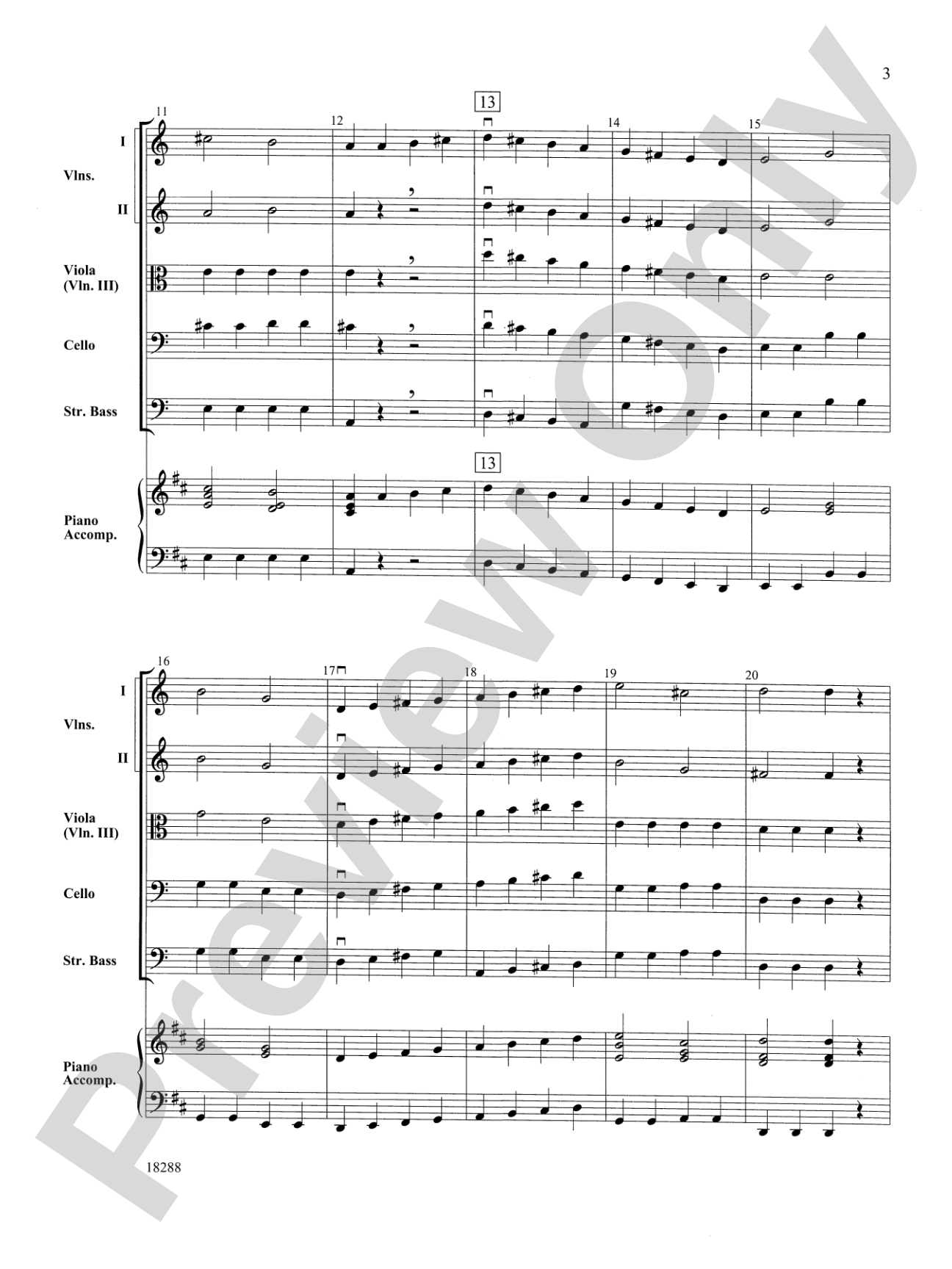 First Scale March: String Orchestra Conductor Score & Parts