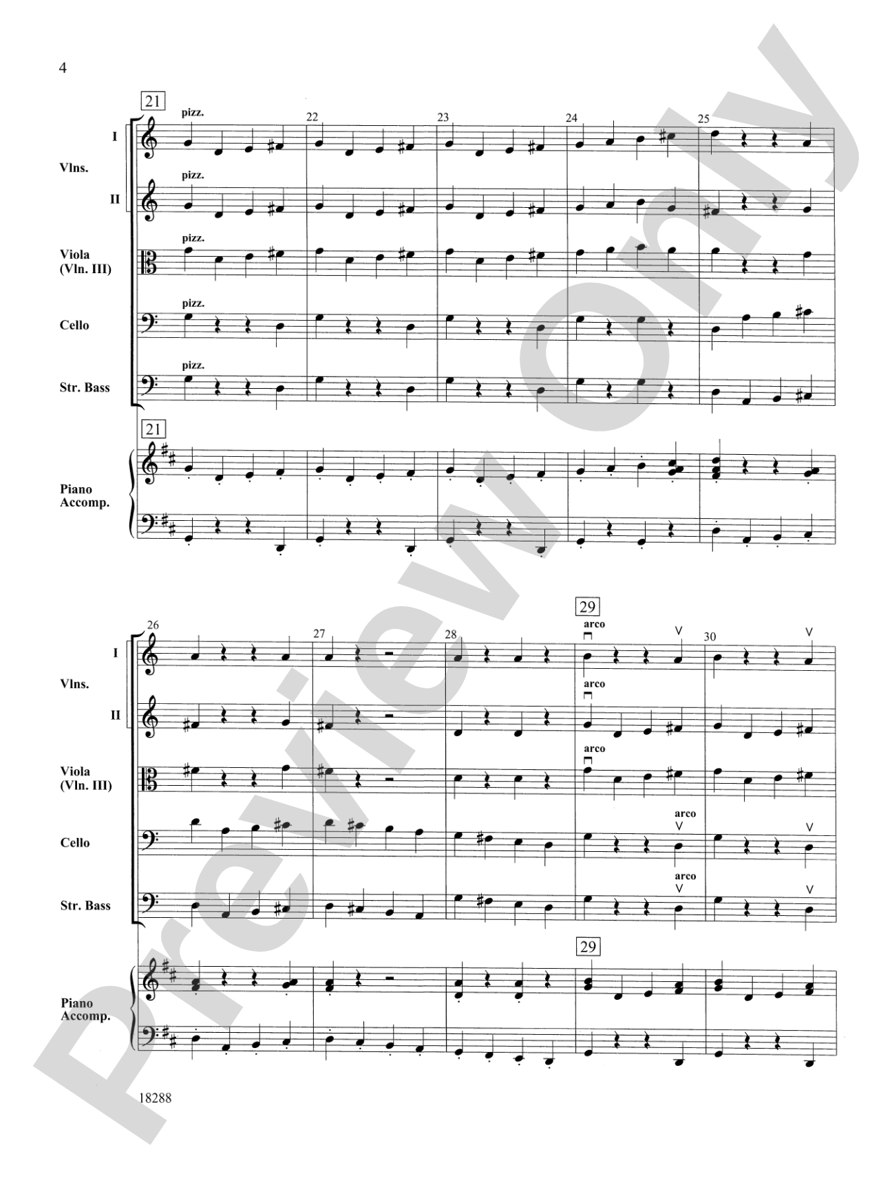 First Scale March: String Orchestra Conductor Score & Parts