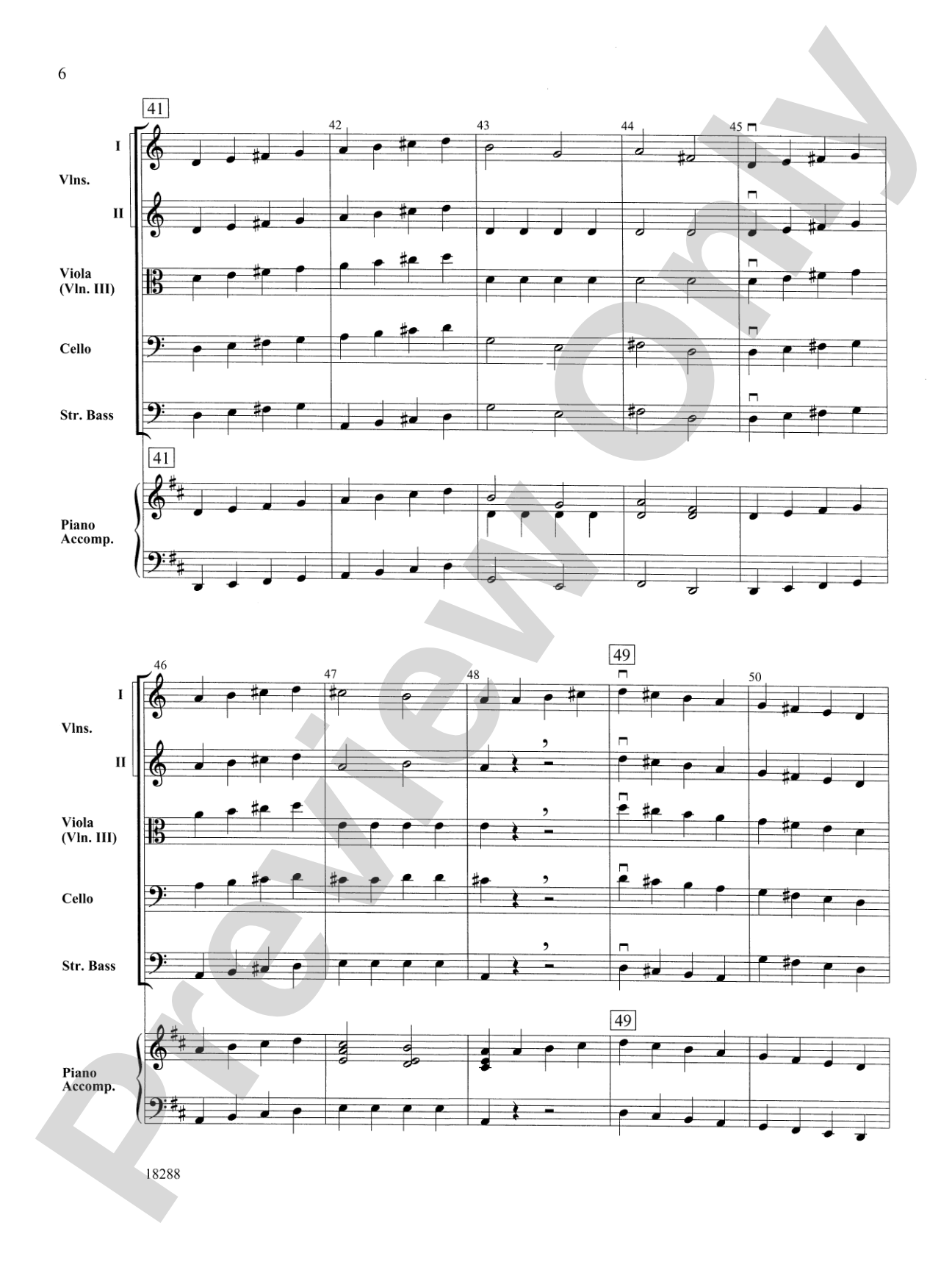 First Scale March: String Orchestra Conductor Score & Parts